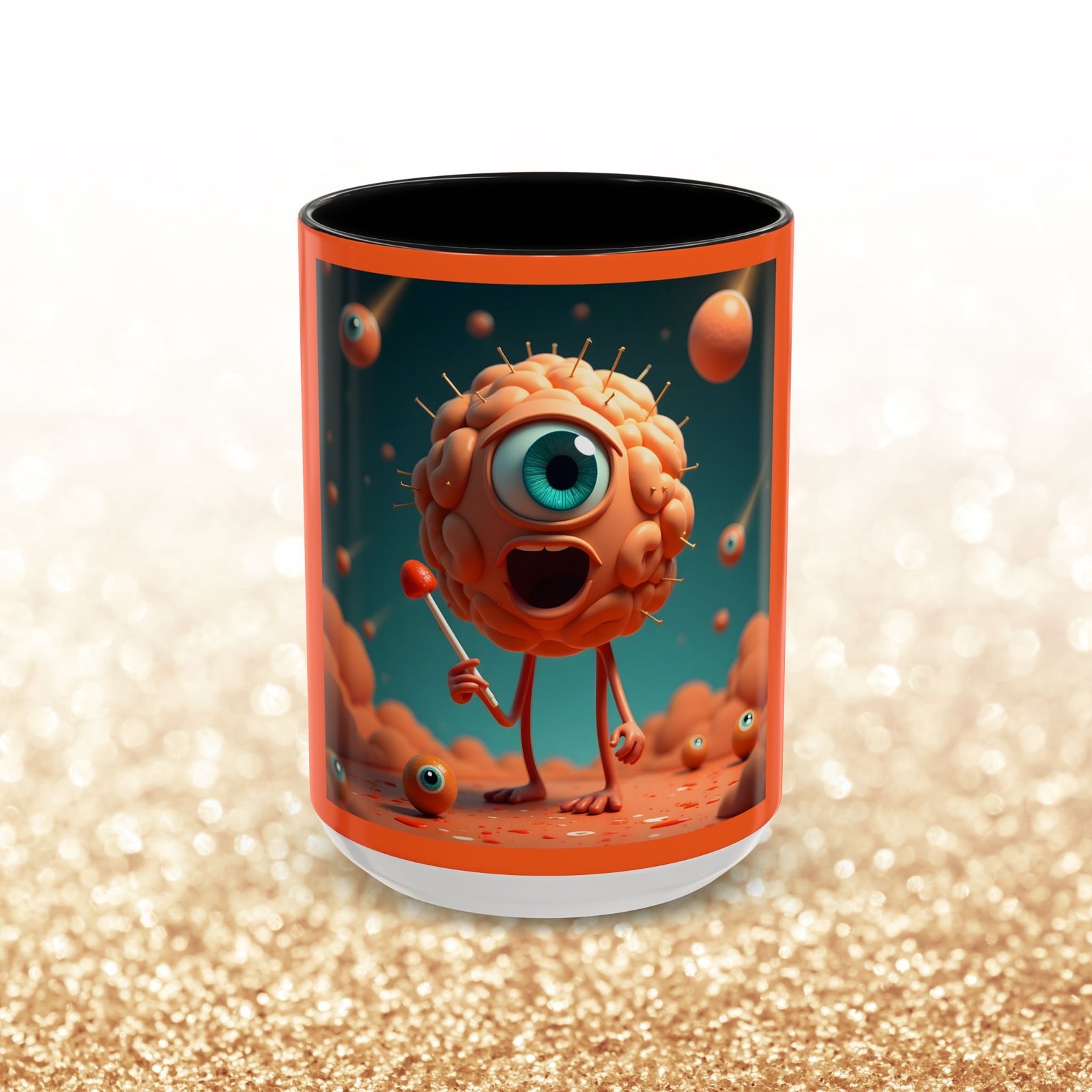 Mug "Surreal Brain Creature" - Image 17