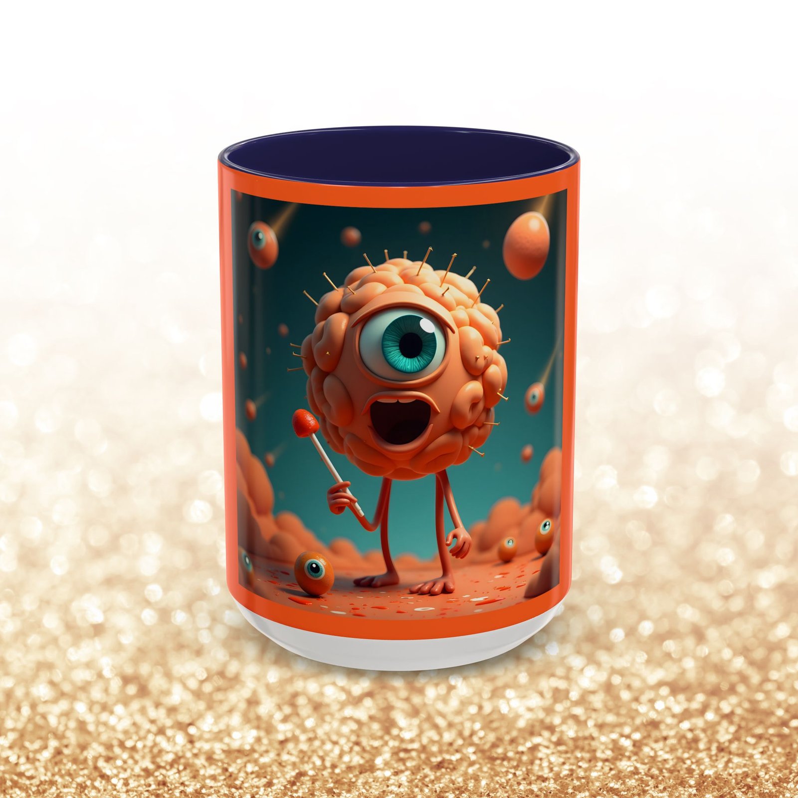 Mug "Surreal Brain Creature" - Image 21