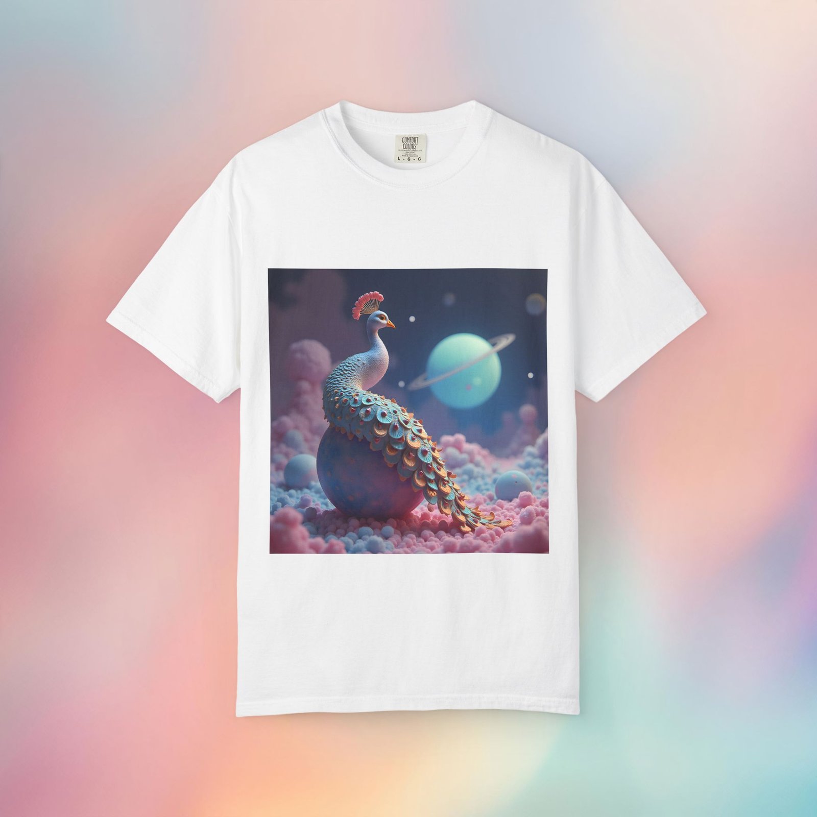 T-shirt "Celestial Peacock"