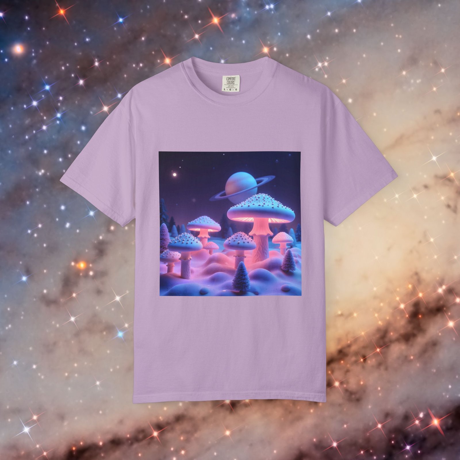 T-shirt "Glowing Trippy Mushrooms" - Image 41