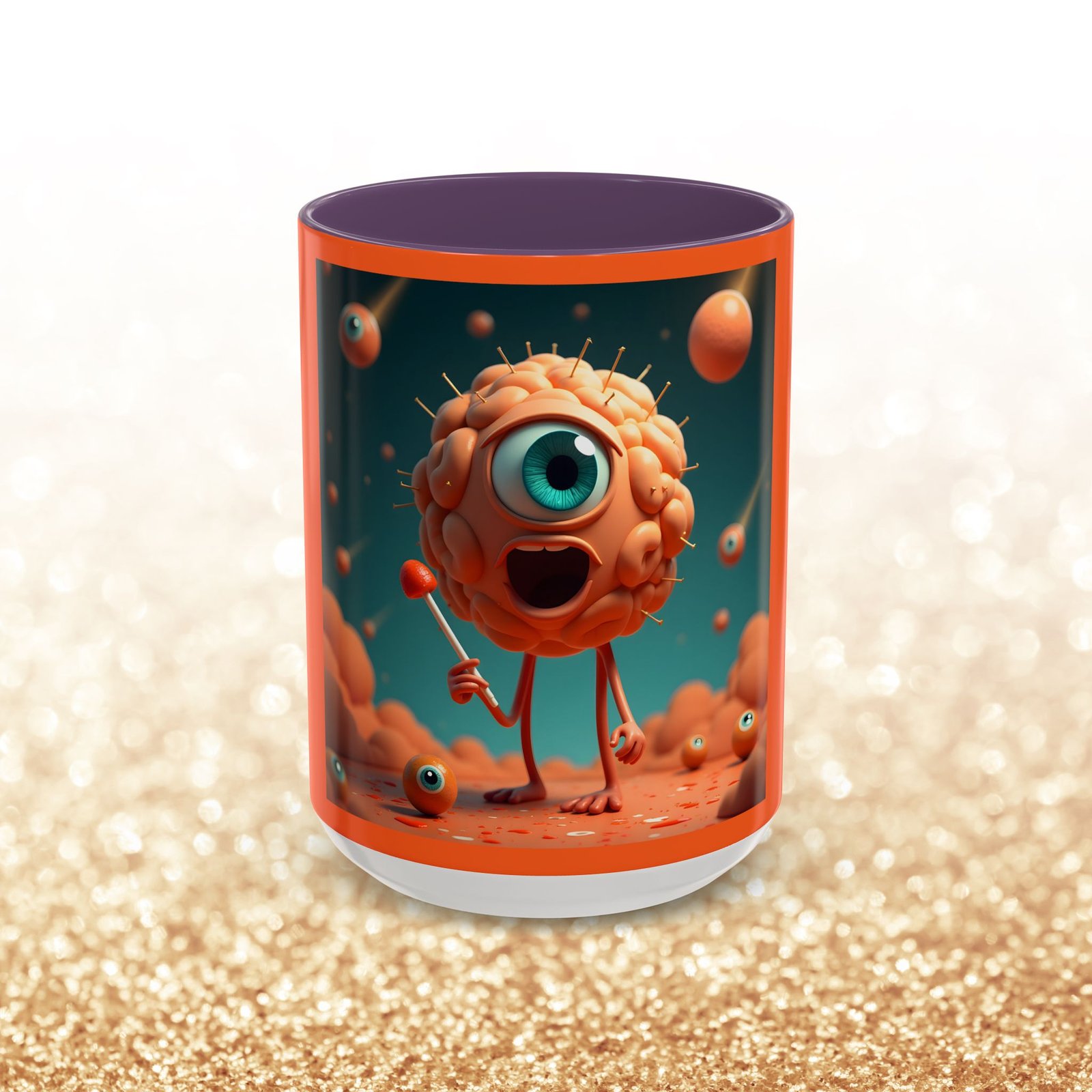 Mug "Surreal Brain Creature" - Image 49