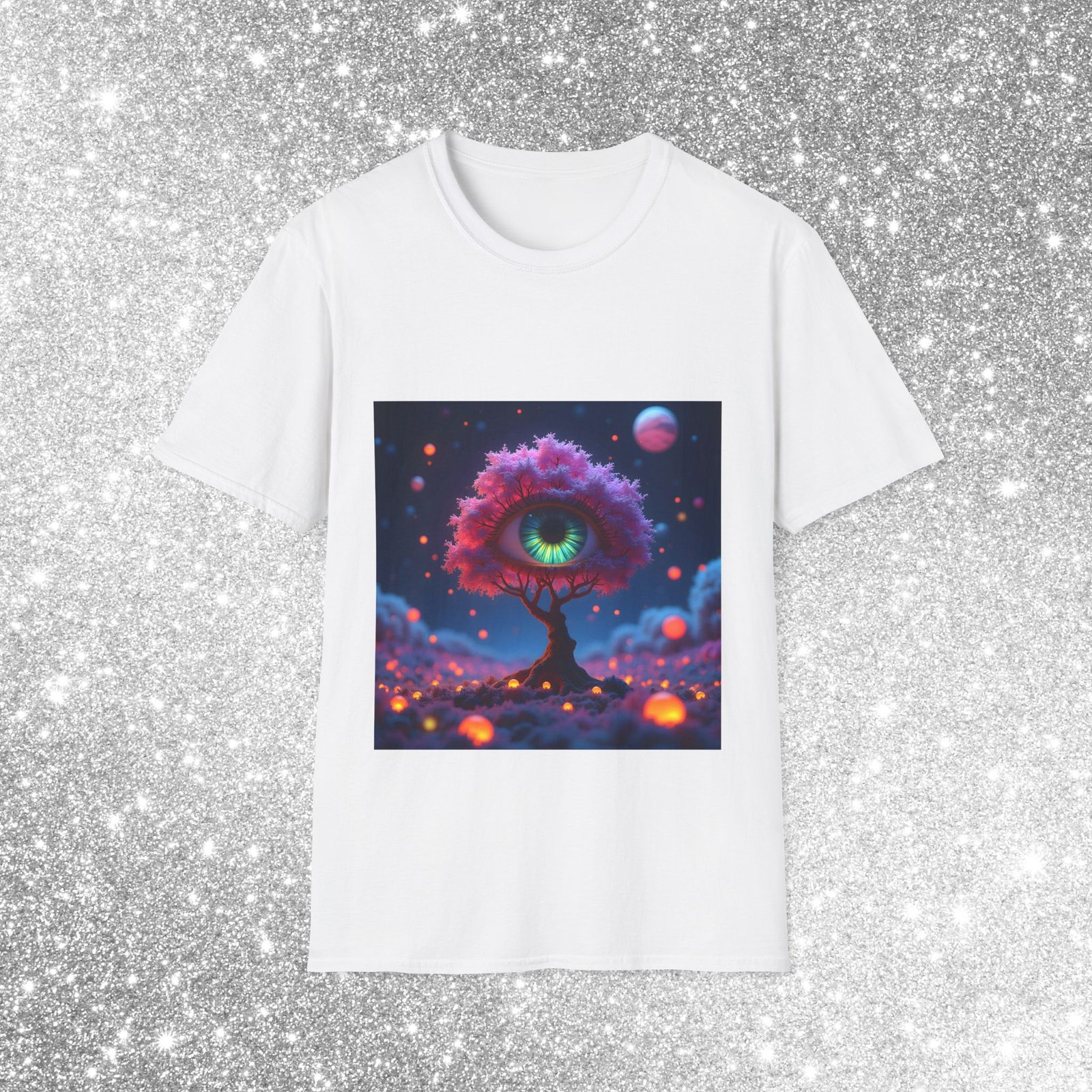 T-Shirt "Cosmic Night Tree" - Image 5