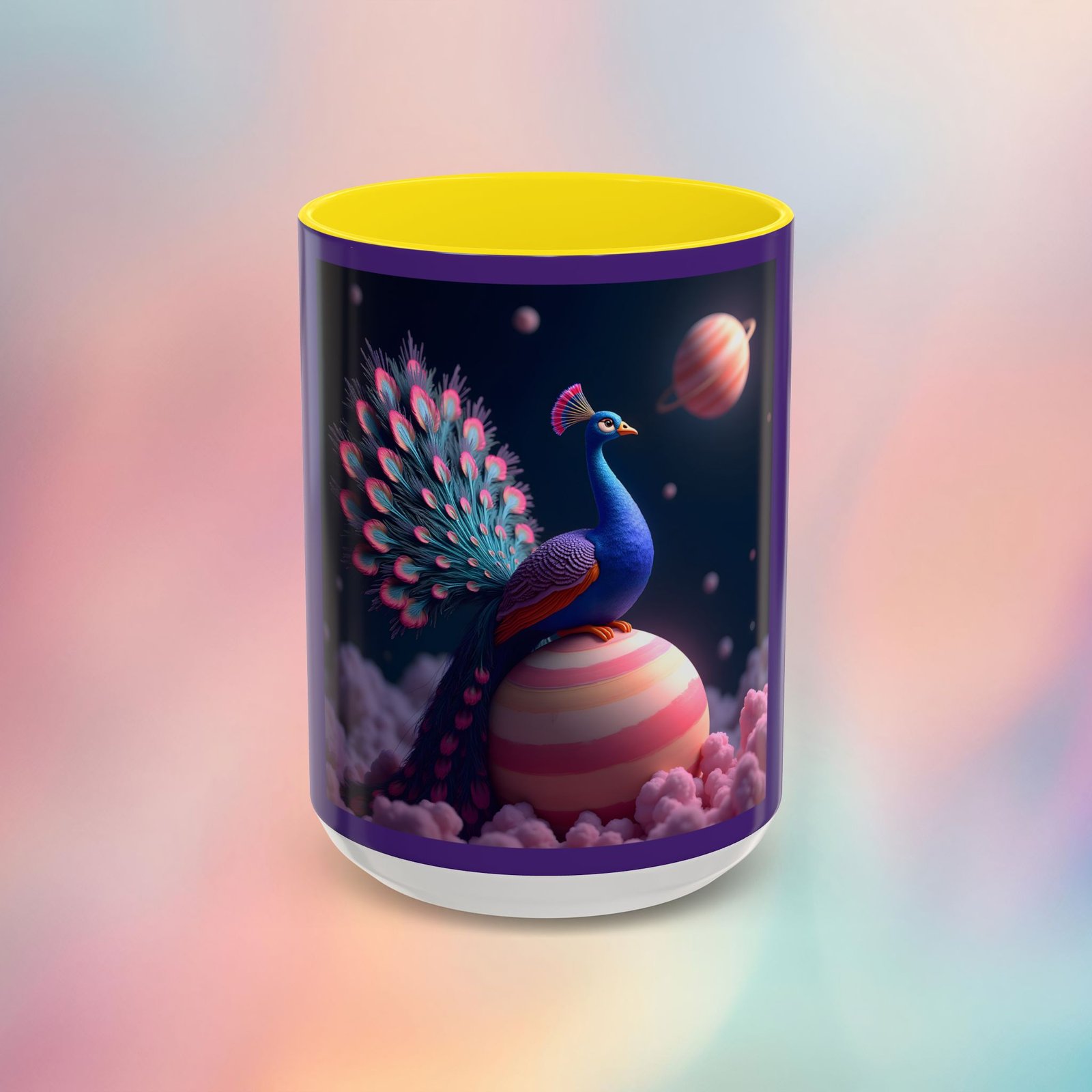 Mug "Peacock on Saturn" - Image 53
