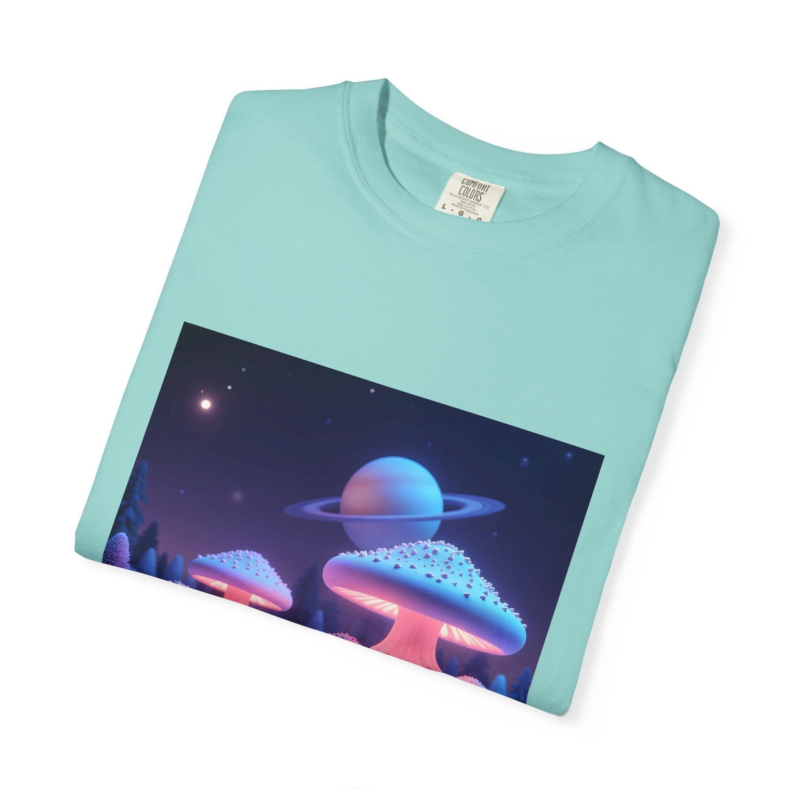 T-shirt "Glowing Trippy Mushrooms" - Image 23