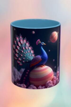 Mug "Peacock on Saturn"