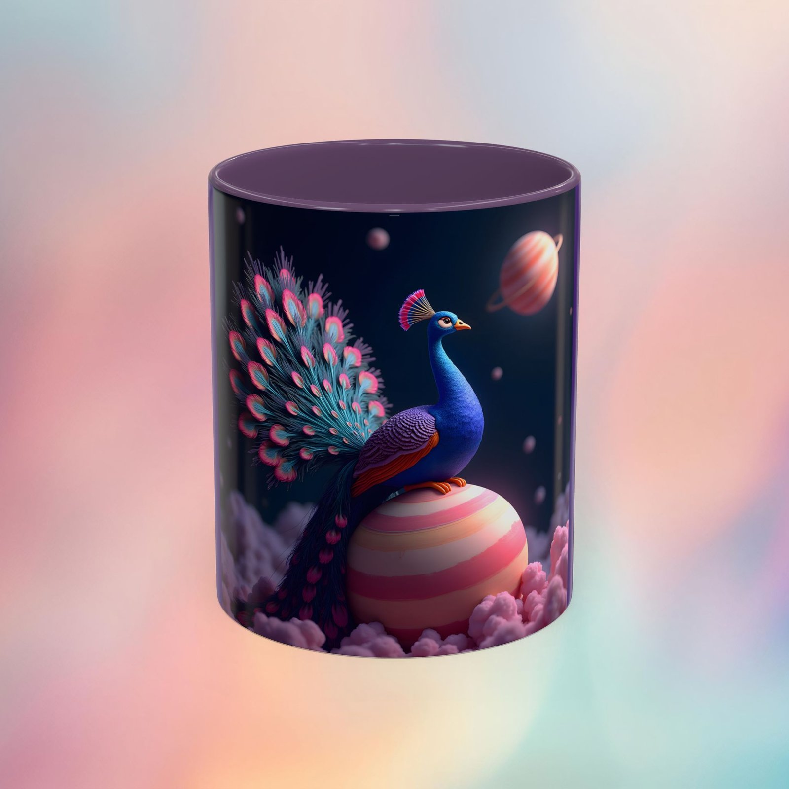 Mug "Peacock on Saturn" - Image 37