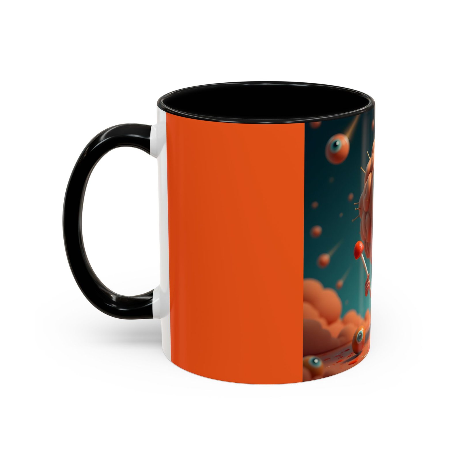 Mug "Surreal Brain Creature" - Image 7