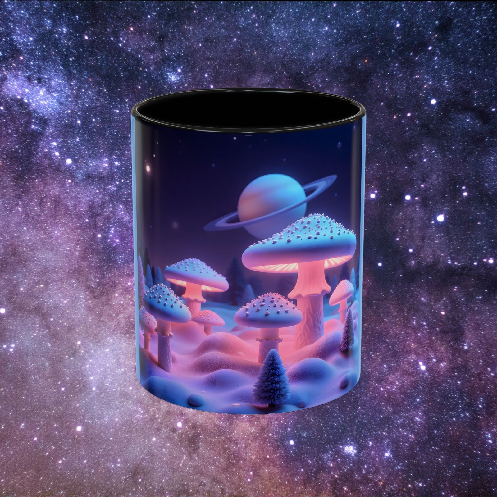 Mug "Glowing Trippy Mushrooms" - Image 5