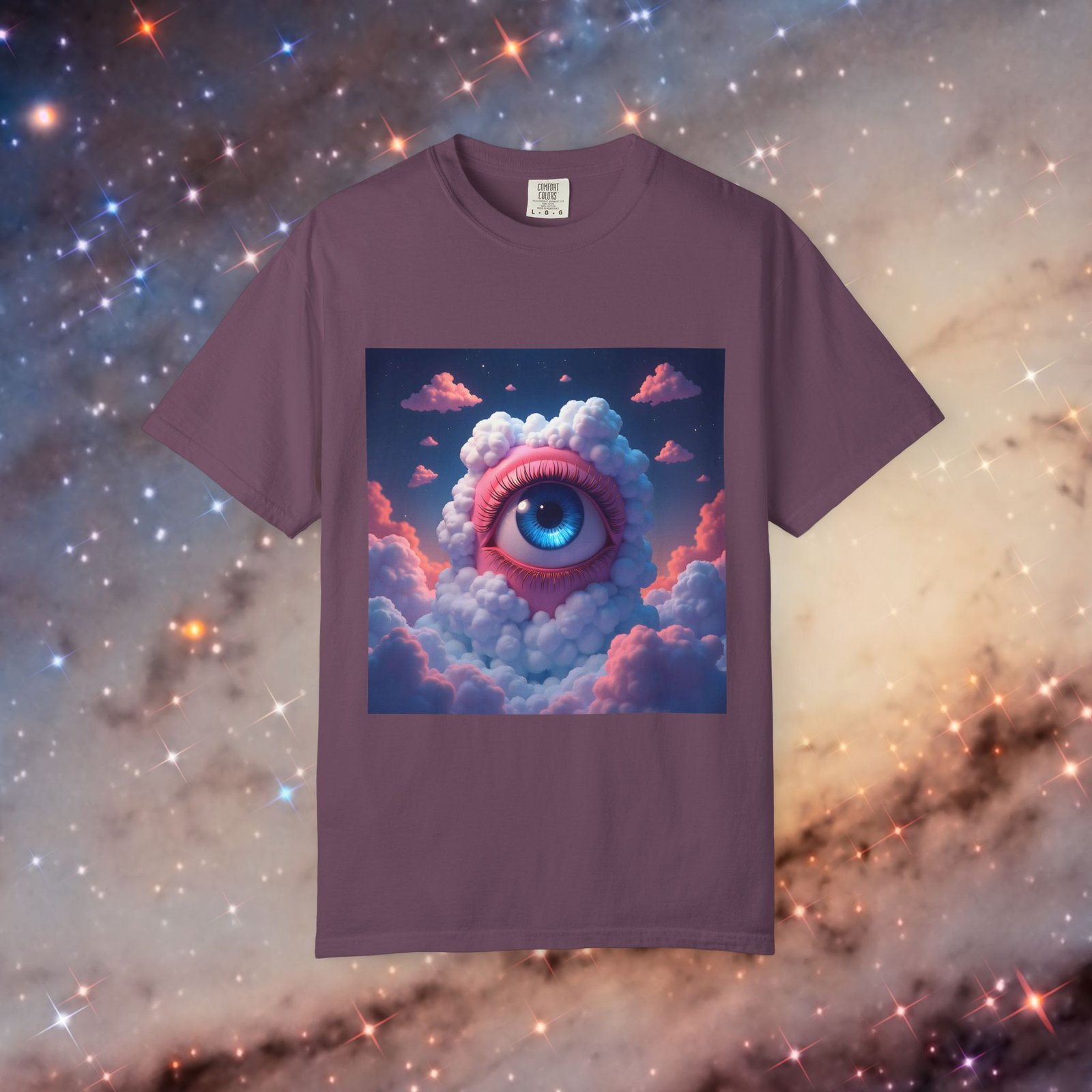 T-shirt "Dreaming Earth on Pink Clouds" - Image 49