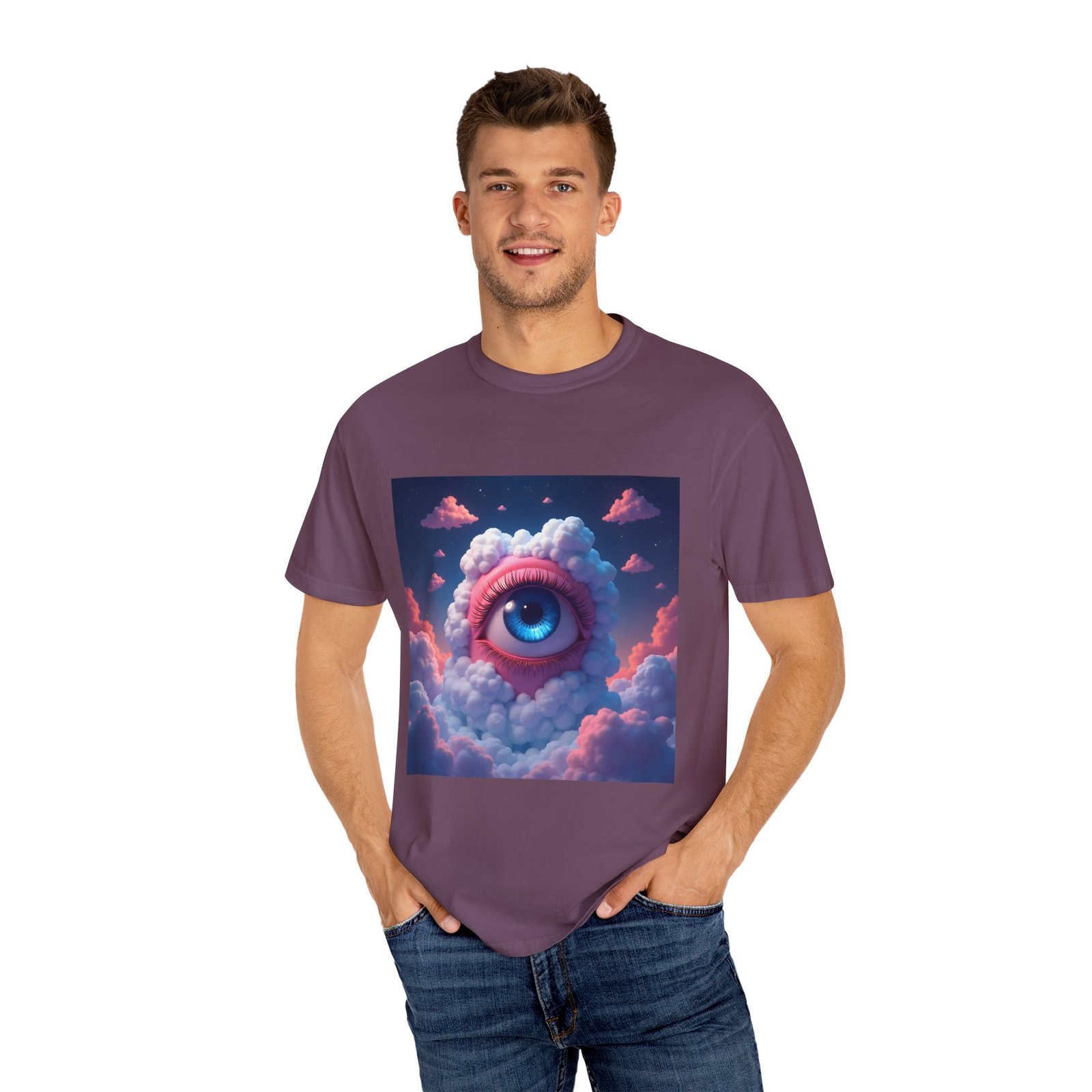 T-shirt "Dreaming Earth on Pink Clouds" - Image 52