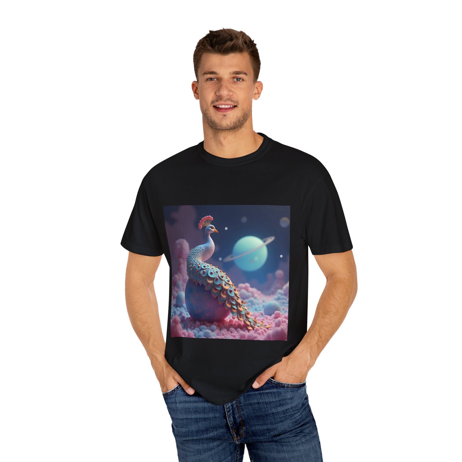 T-shirt "Celestial Peacock" - Image 36