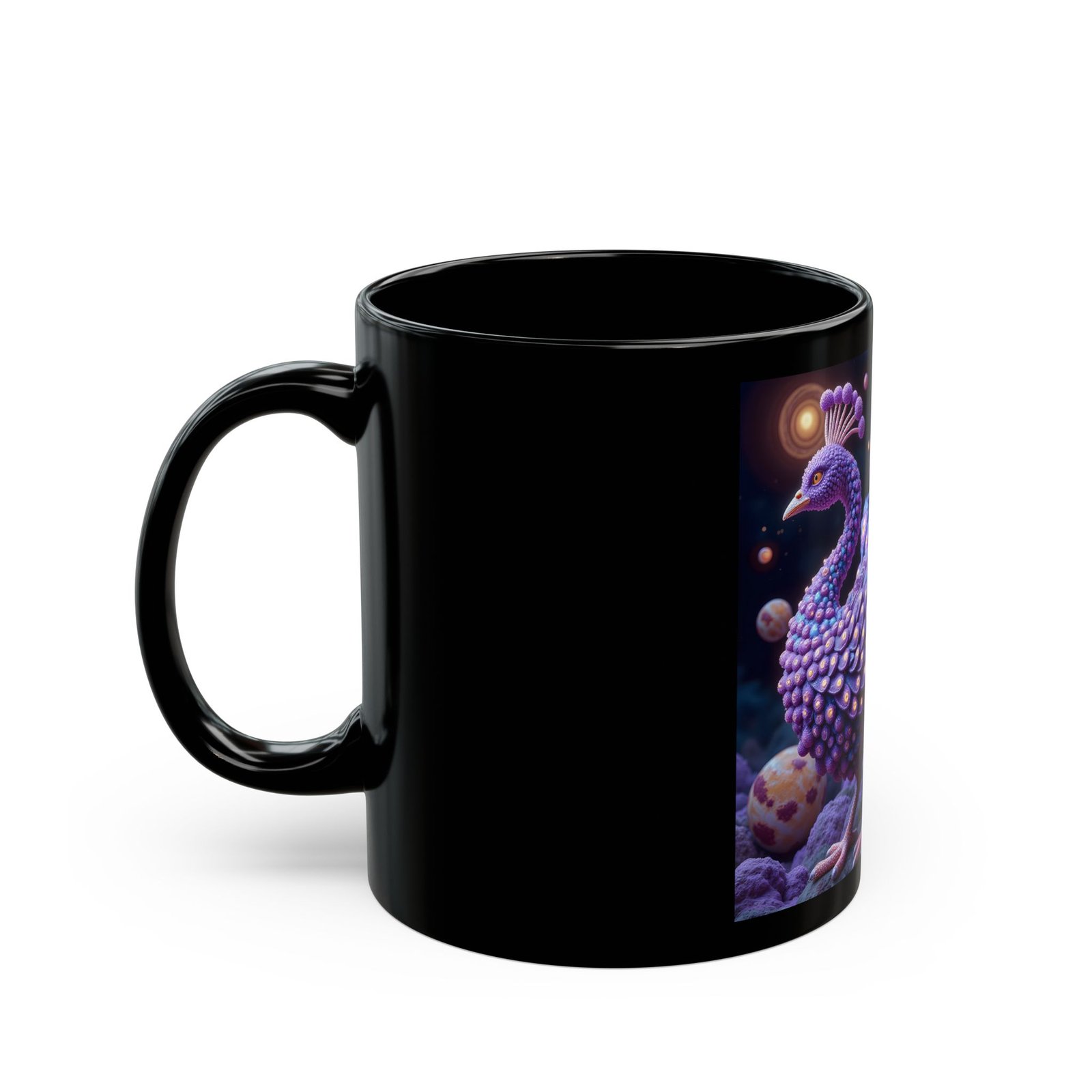 Mug "Dark Cosmic Bird" - Image 3