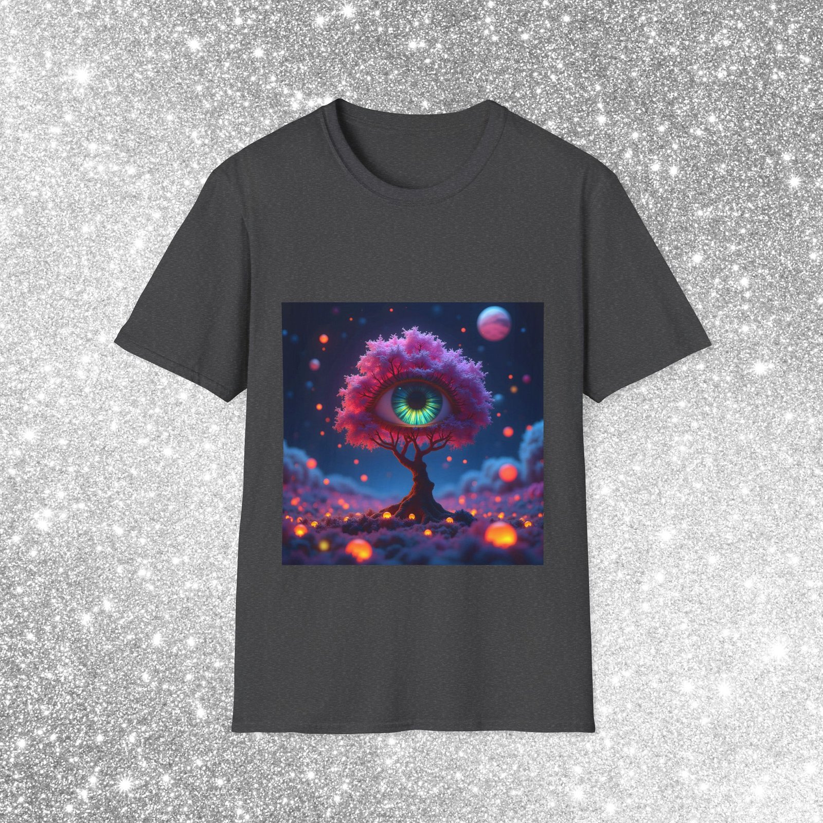 T-Shirt "Cosmic Night Tree" - Image 25
