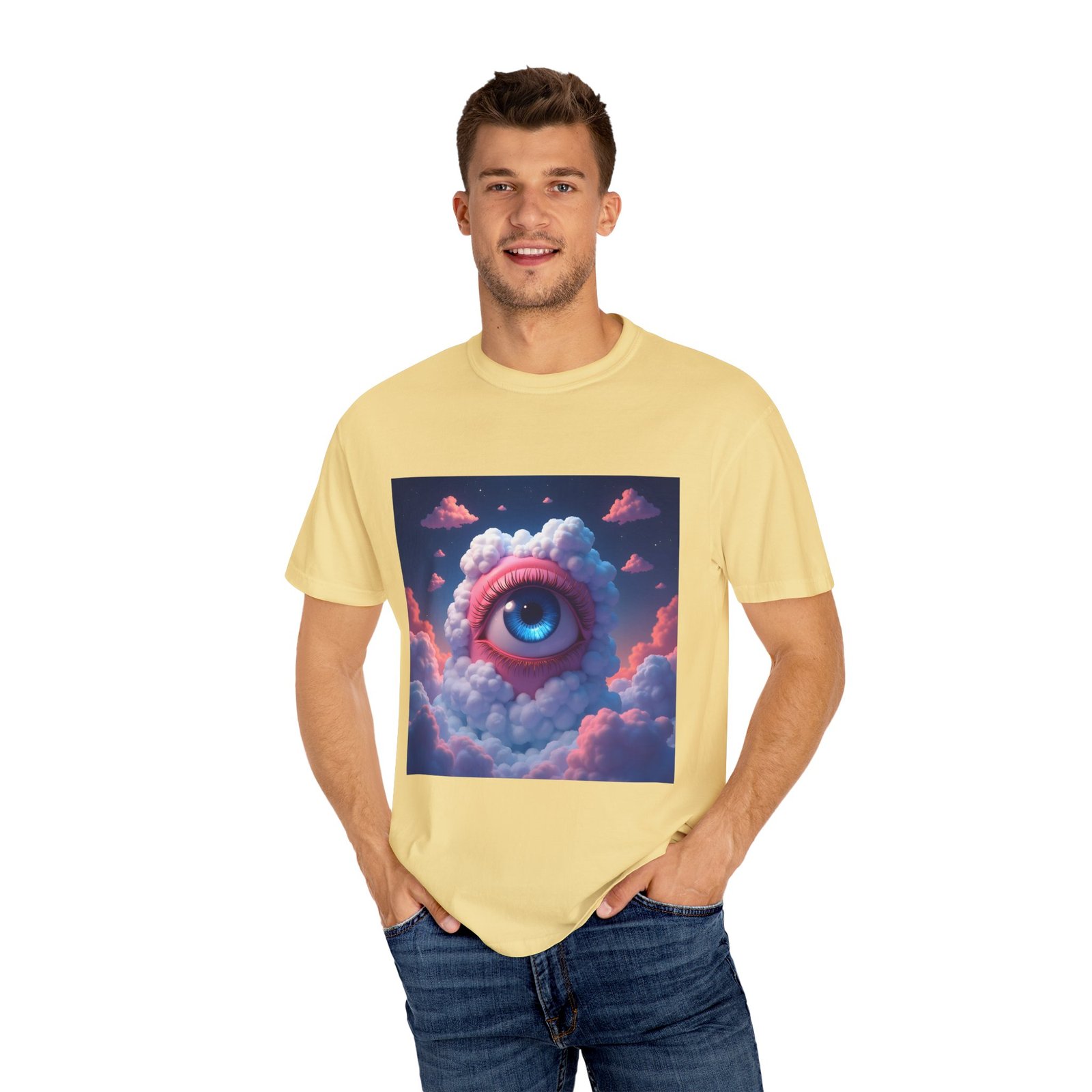 T-shirt "Dreaming Earth on Pink Clouds" - Image 12