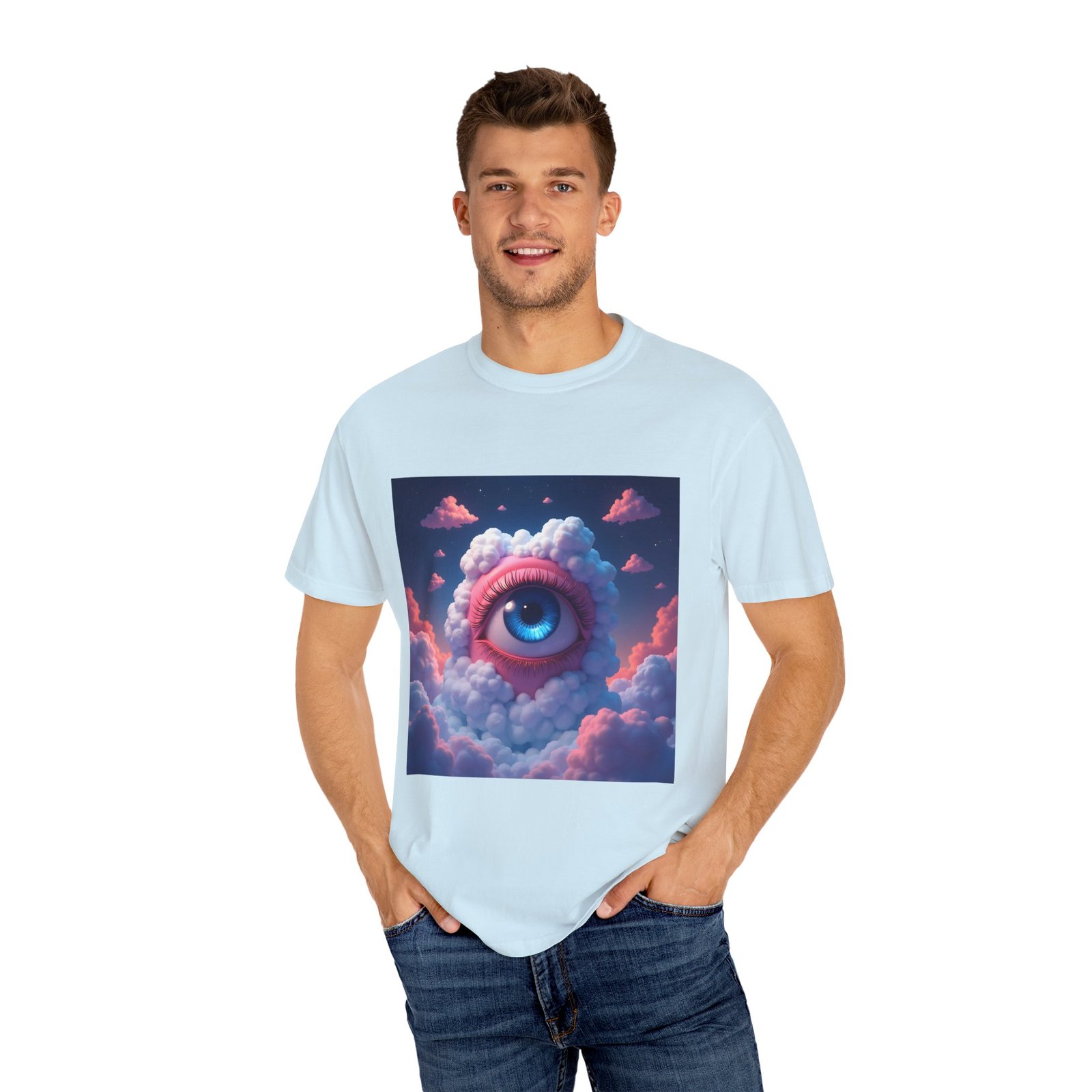 T-shirt "Dreaming Earth on Pink Clouds" - Image 24