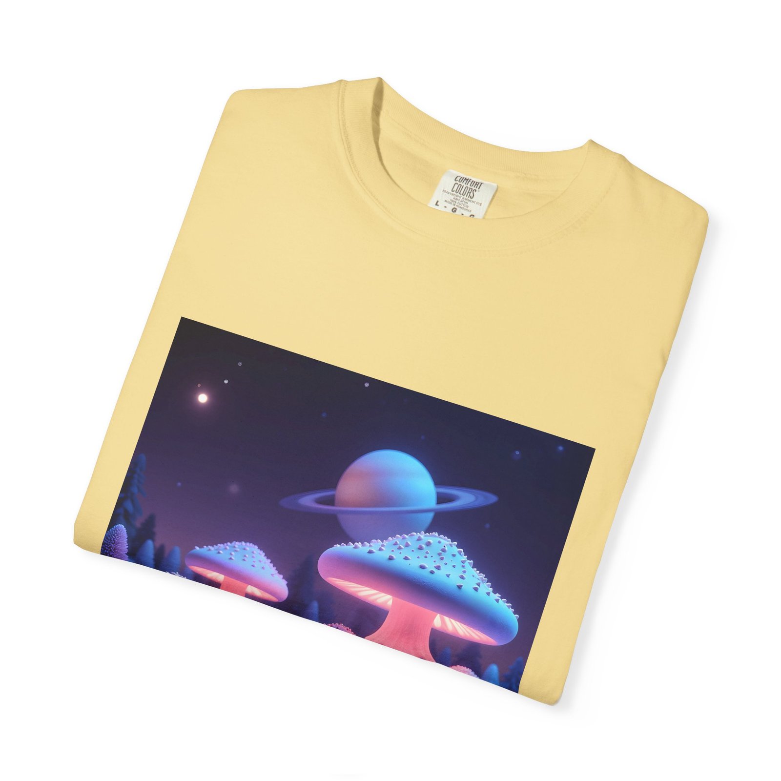 T-shirt "Glowing Trippy Mushrooms" - Image 15