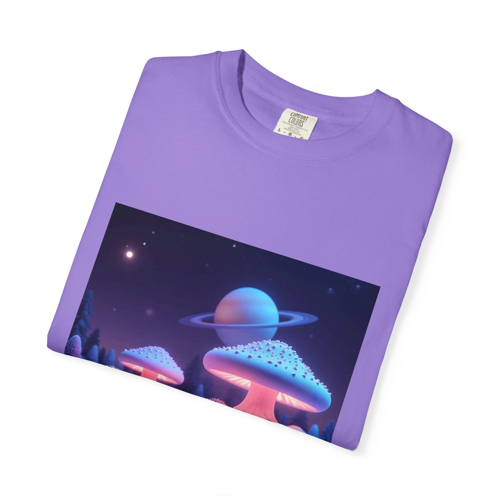 T-shirt "Glowing Trippy Mushrooms" - Image 39
