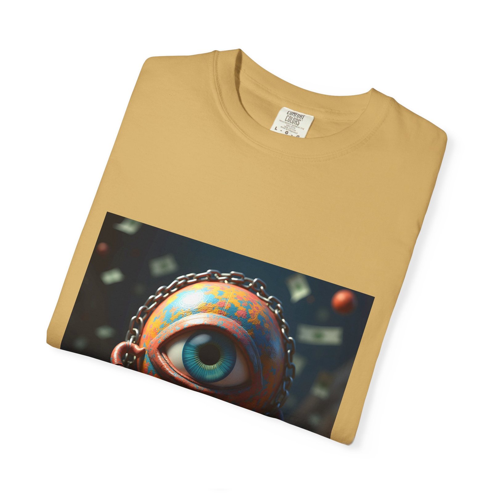 T-shirt "The World in Chains – Trippy Art on Capitalism & Control" - Image 15