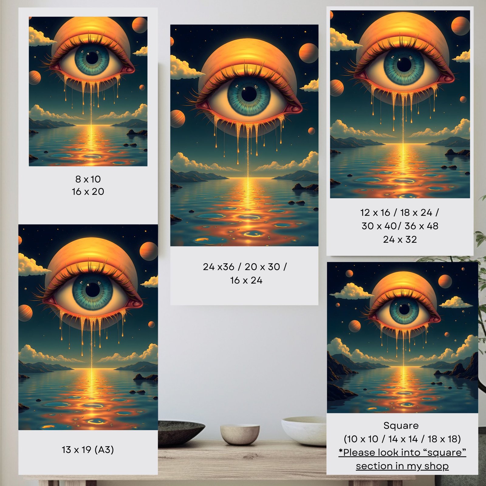 Poster "Weeping Earth #1" - Image 3