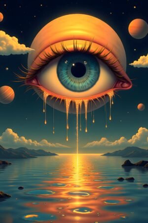 Poster "Weeping Earth #1"