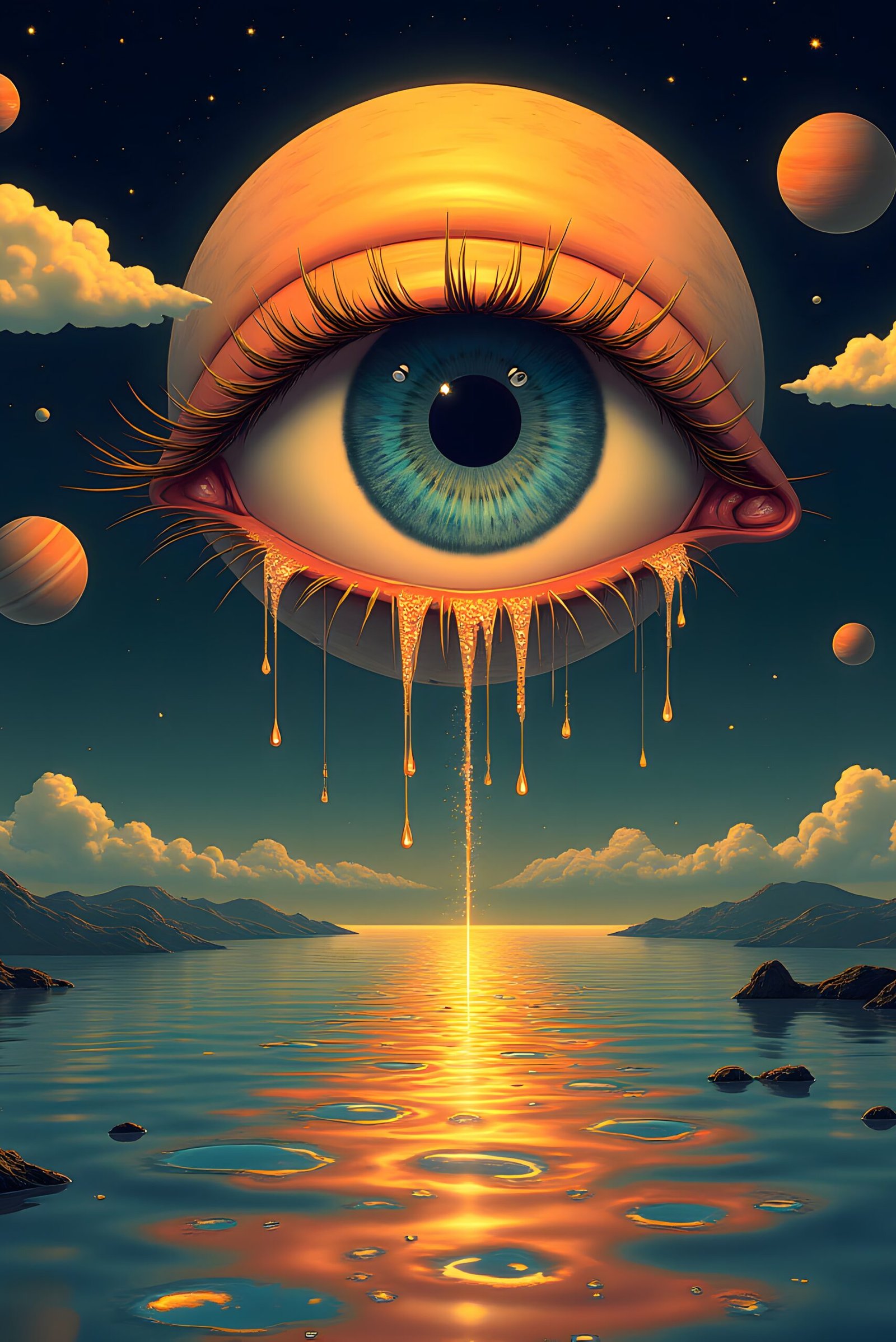 Poster "Weeping Earth #1"