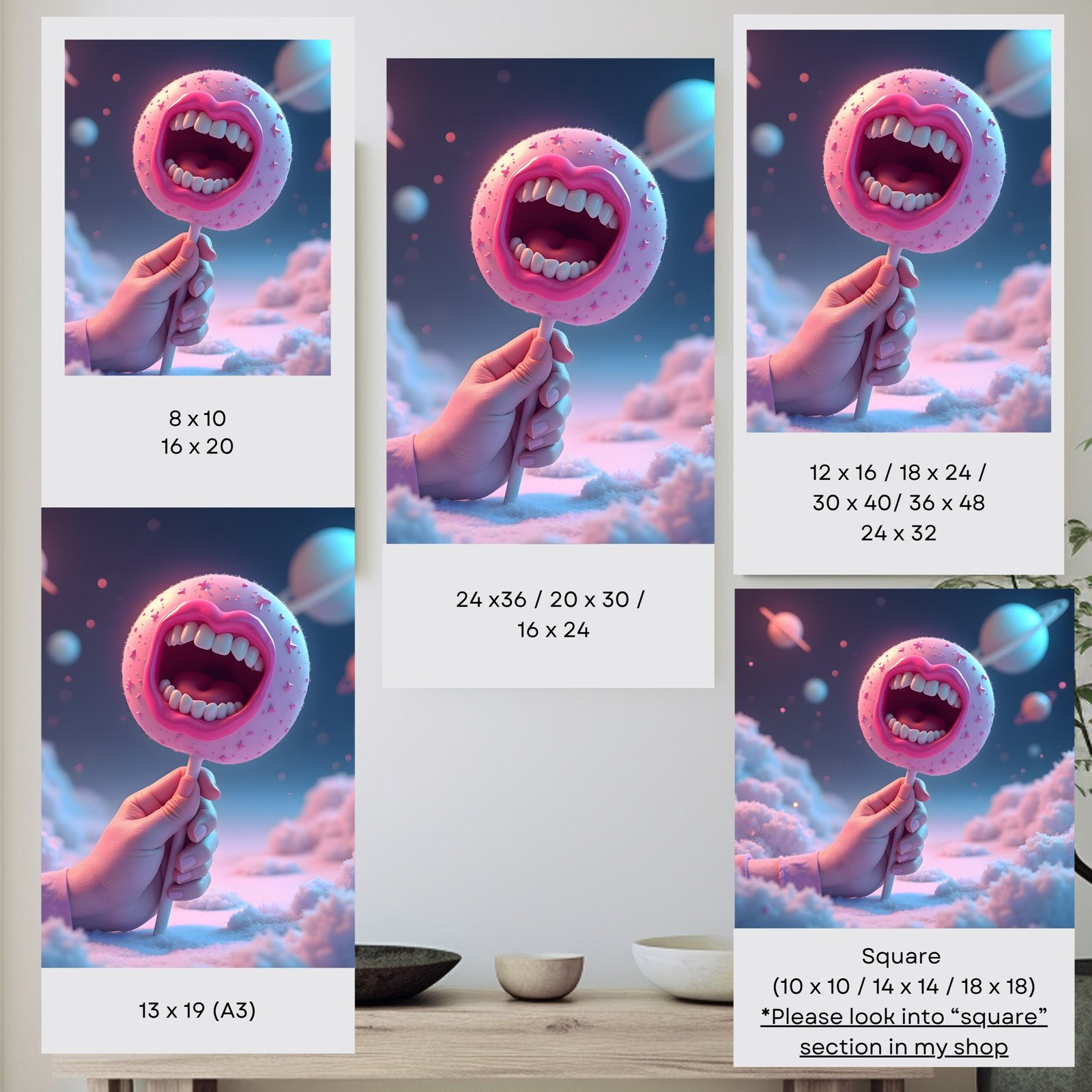 Poster "Cosmic Lollipop" - Image 3