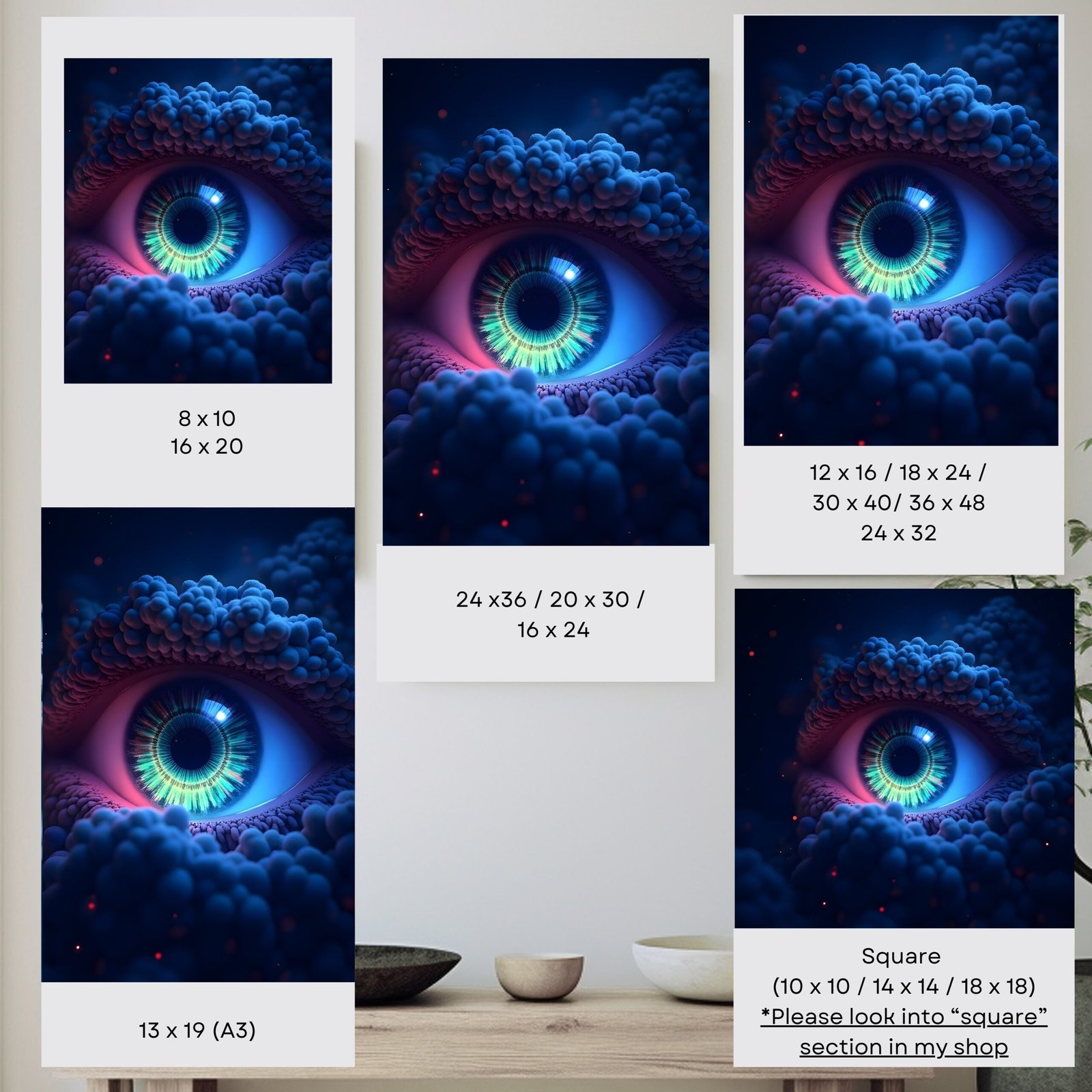 Poster "The Gaze Of A Higher Power" - Image 3