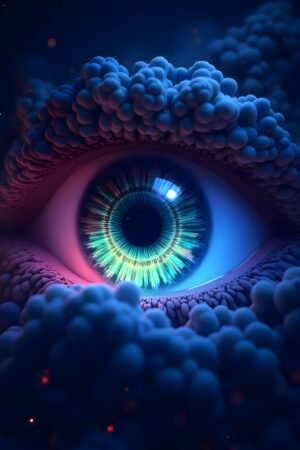 Poster "The Gaze Of A Higher Power"