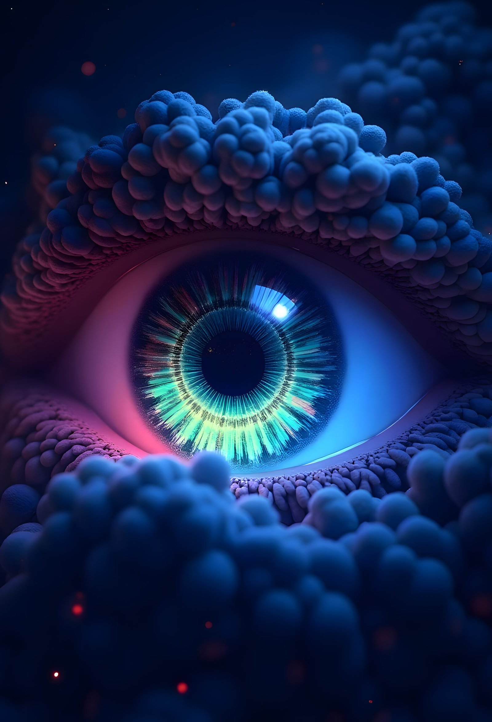 Poster "The Gaze Of A Higher Power"