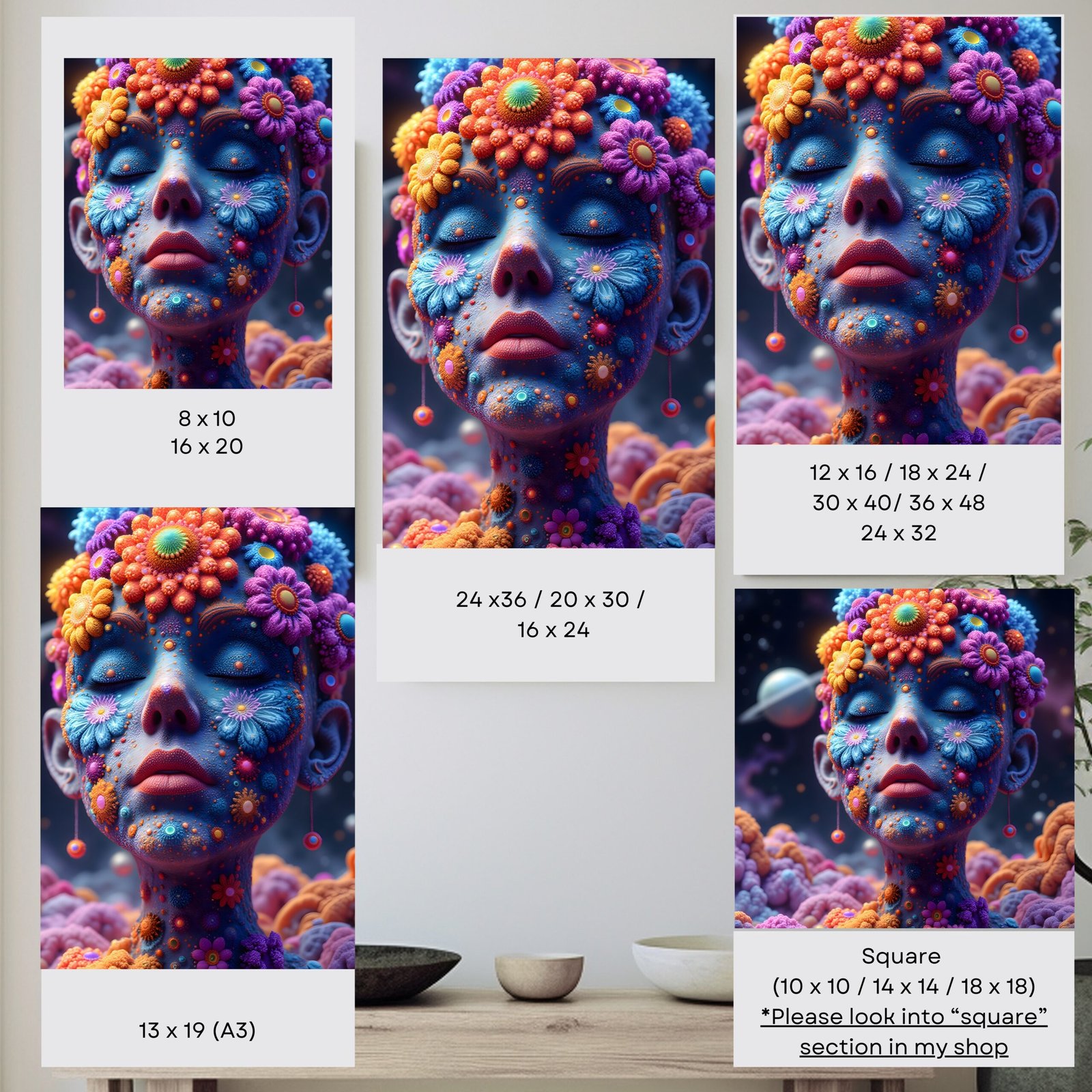 Poster "Surreal Beauty - Ayahuasca inspired" - Image 3