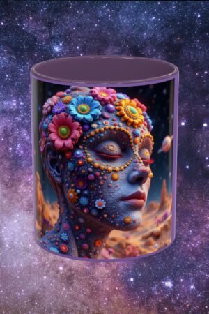 Mug "Cosmic Blue Goddess"