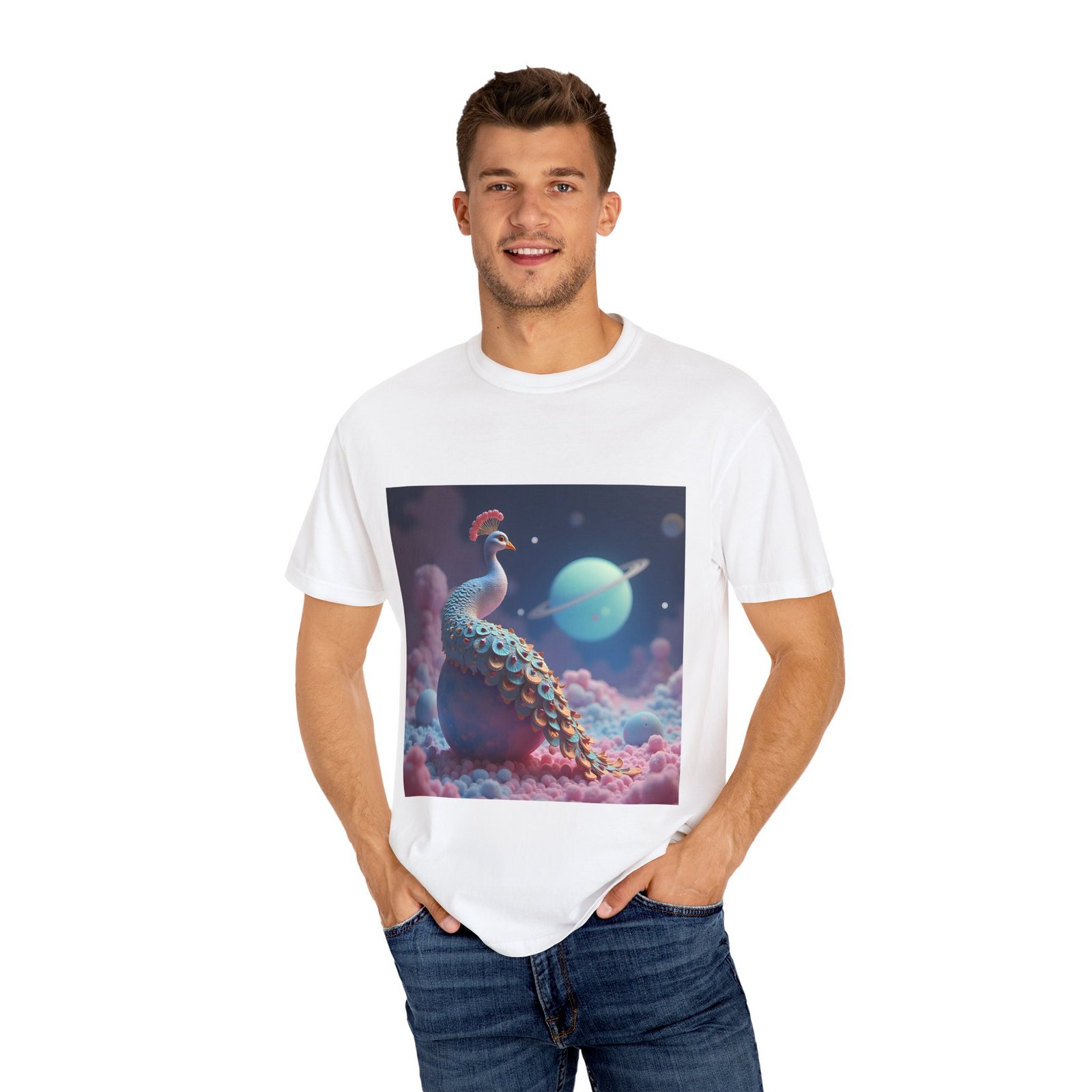 T-shirt "Celestial Peacock" - Image 4
