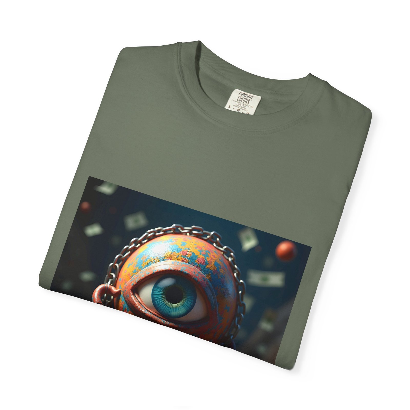 T-shirt "The World in Chains – Trippy Art on Capitalism & Control" - Image 27