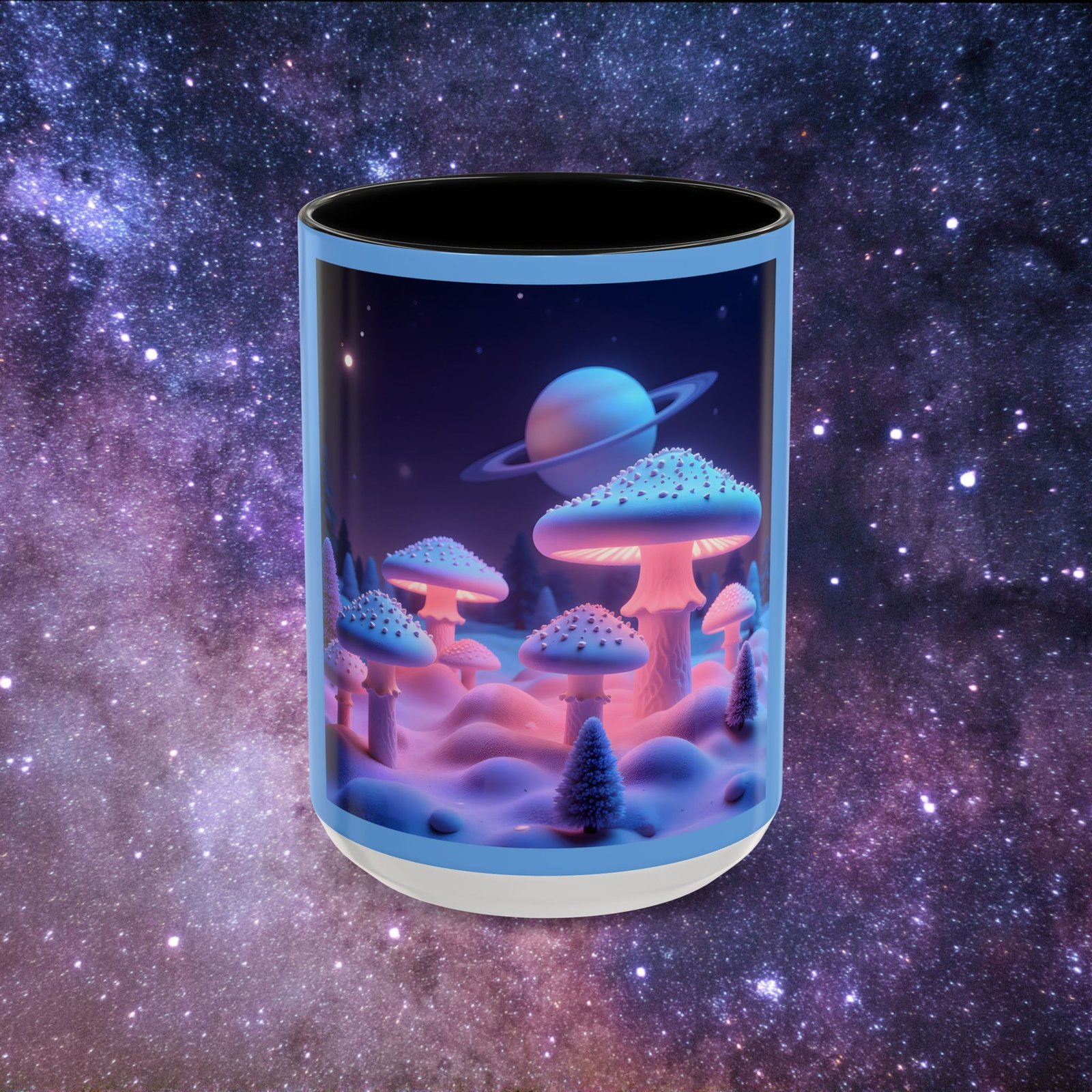 Mug "Glowing Trippy Mushrooms" - Image 13