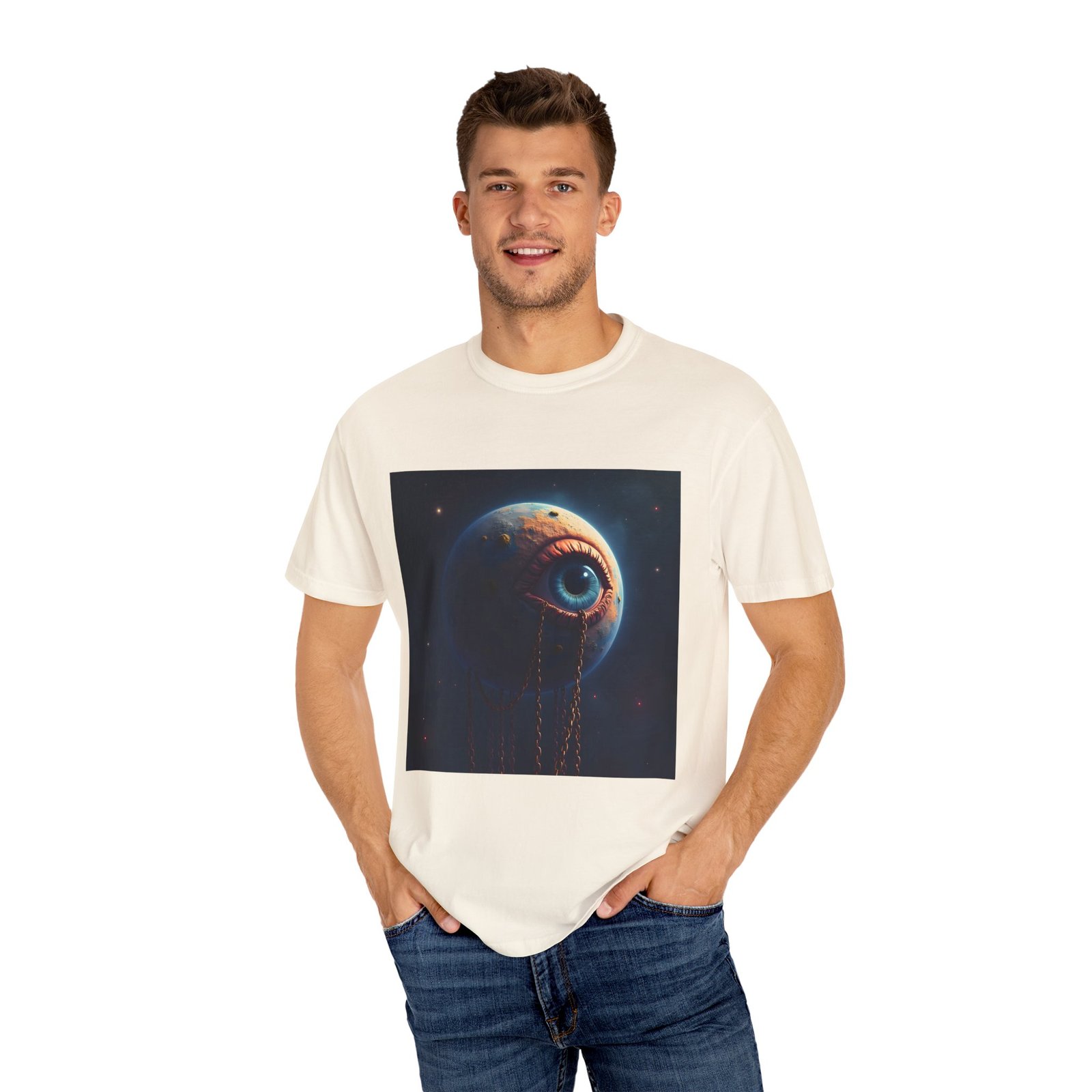 T-shirt "The World in Chains – Surreal Art on Capitalism & Control" - Image 8