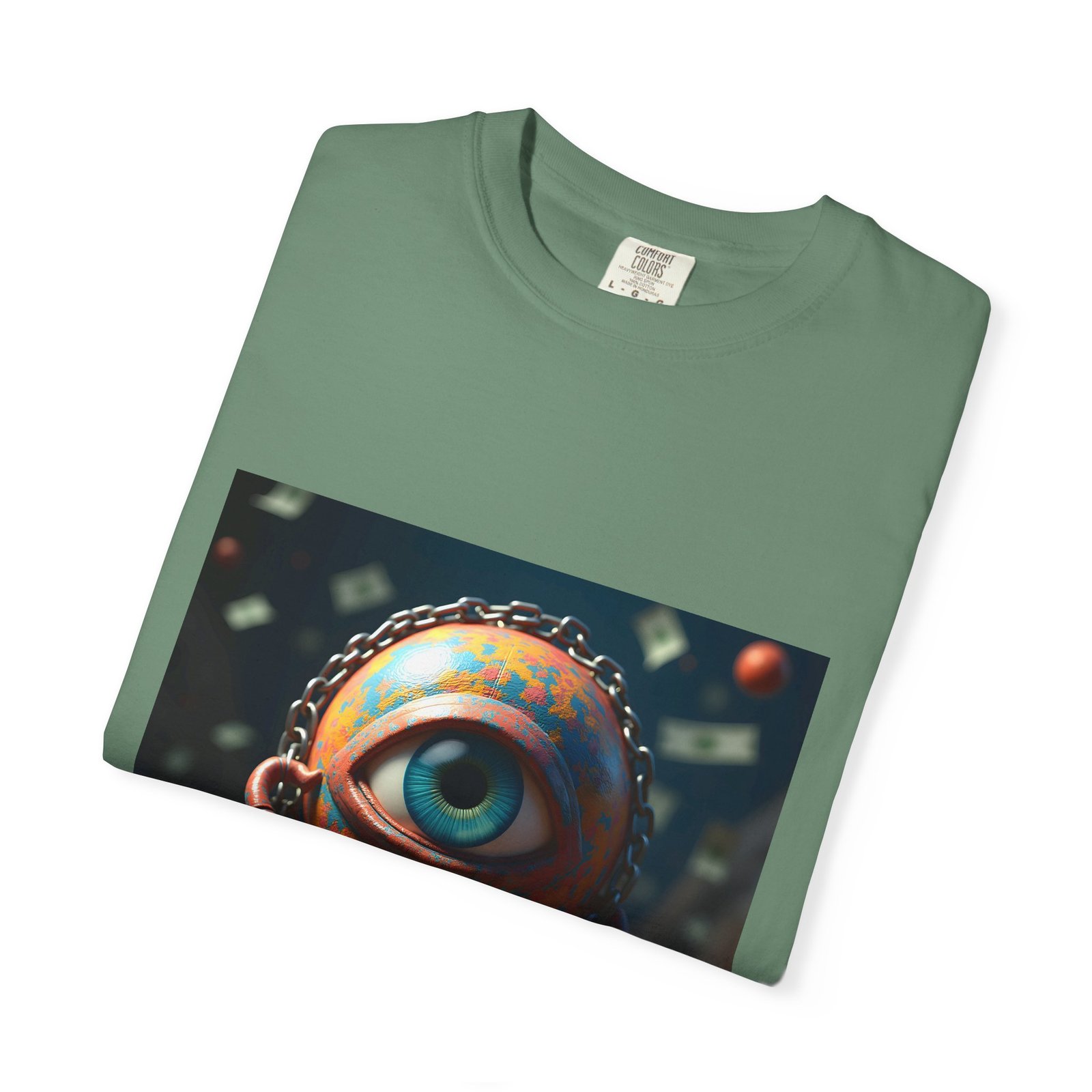 T-shirt "The World in Chains – Trippy Art on Capitalism & Control" - Image 31
