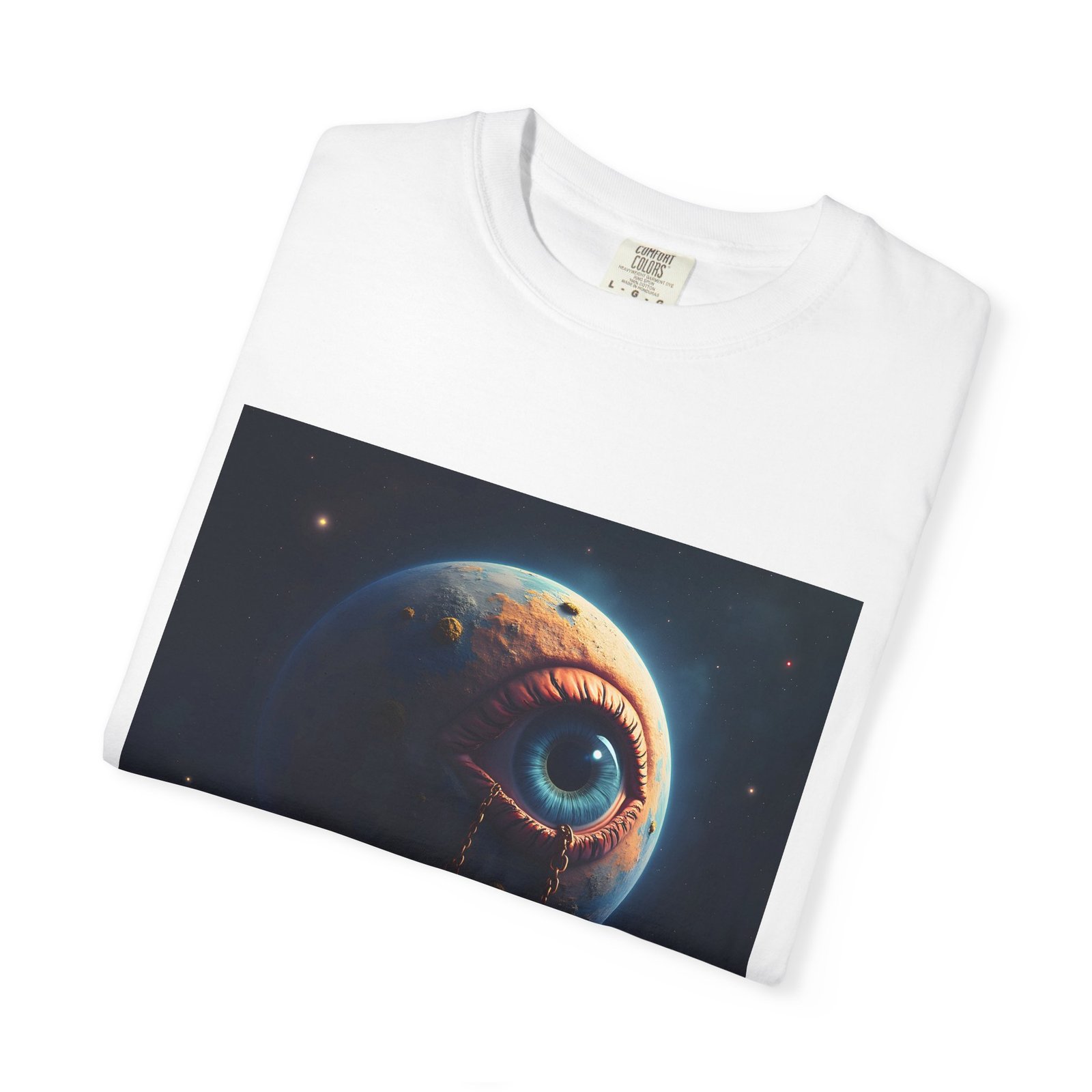 T-shirt "The World in Chains – Surreal Art on Capitalism & Control" - Image 3