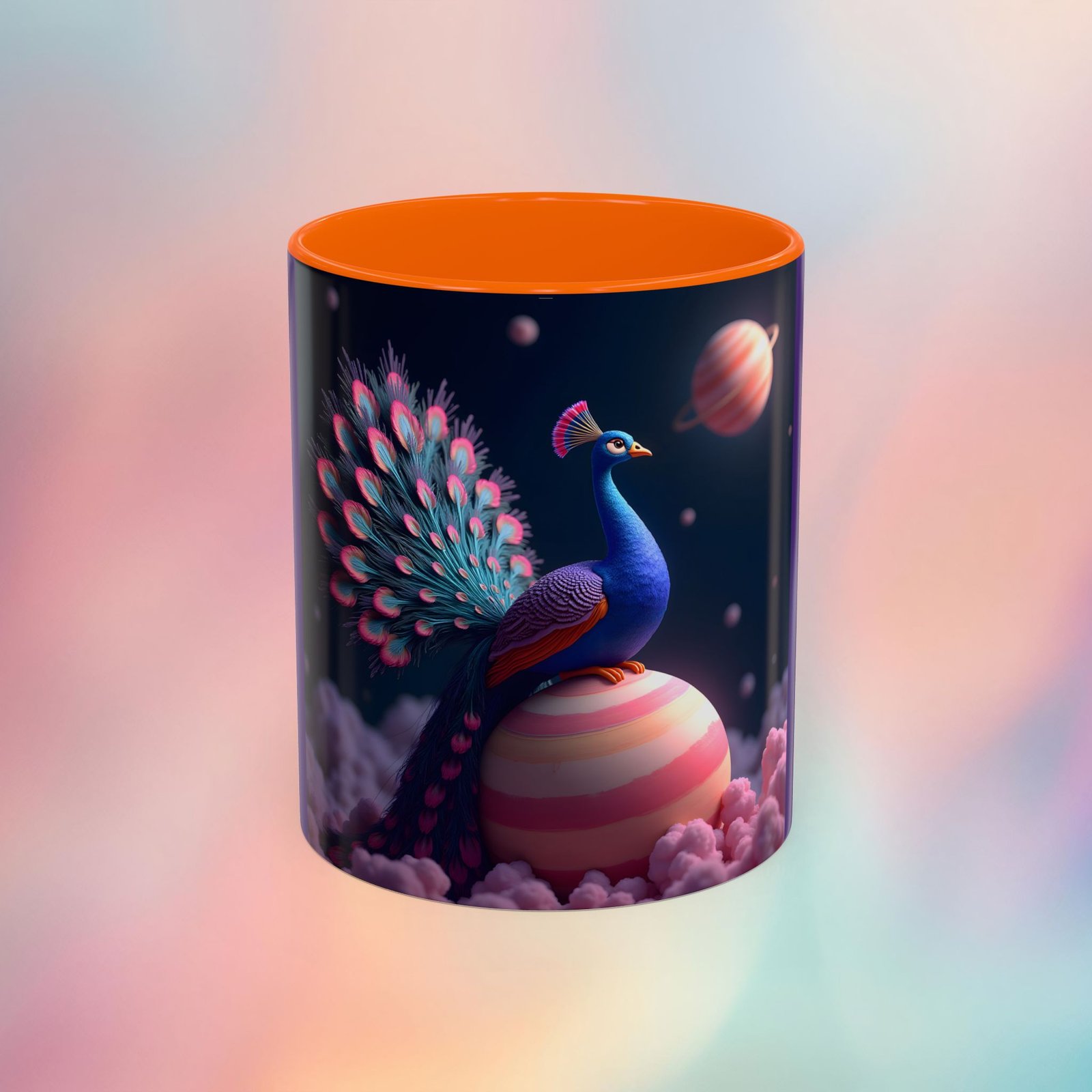 Mug "Peacock on Saturn" - Image 33