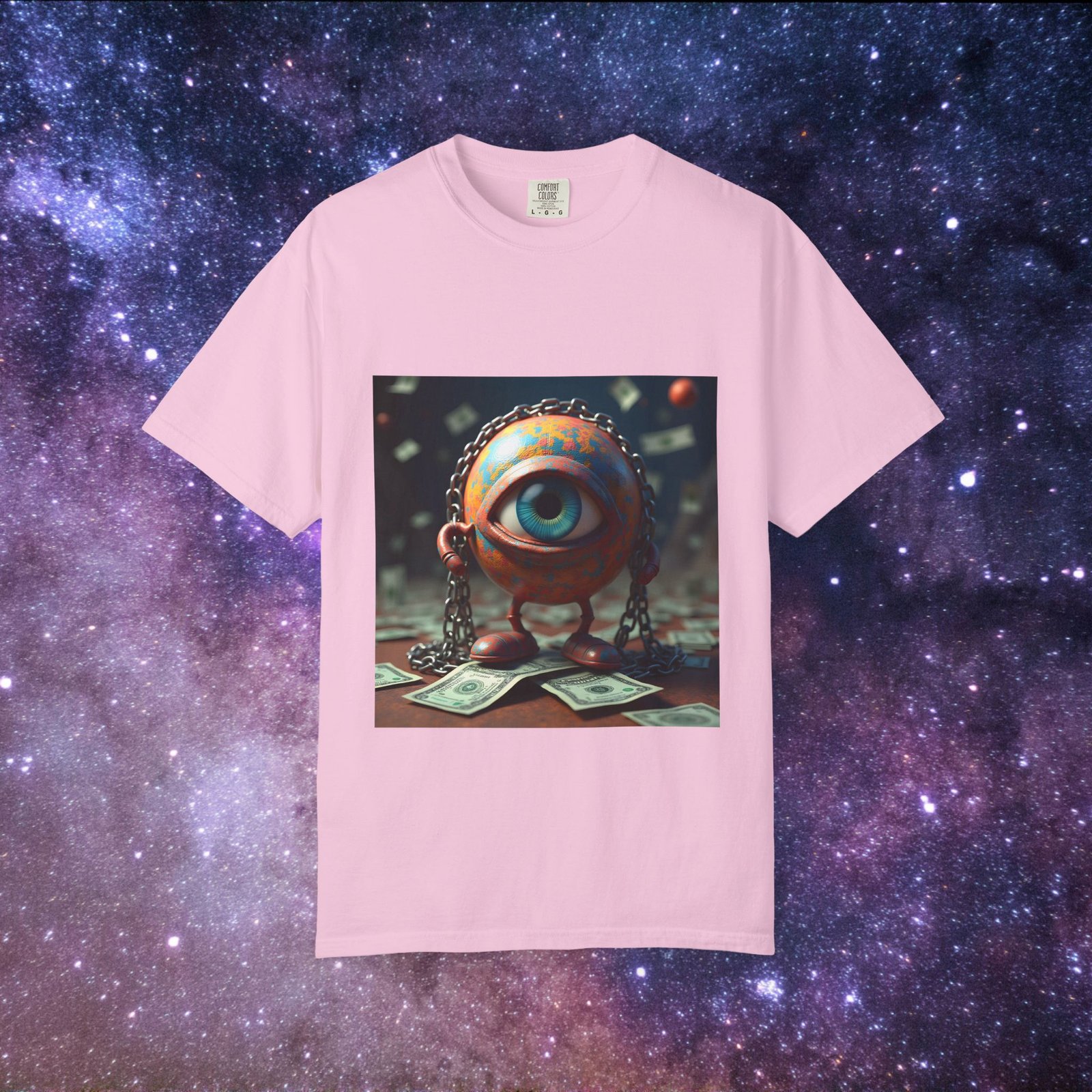 T-shirt "The World in Chains – Trippy Art on Capitalism & Control" - Image 49