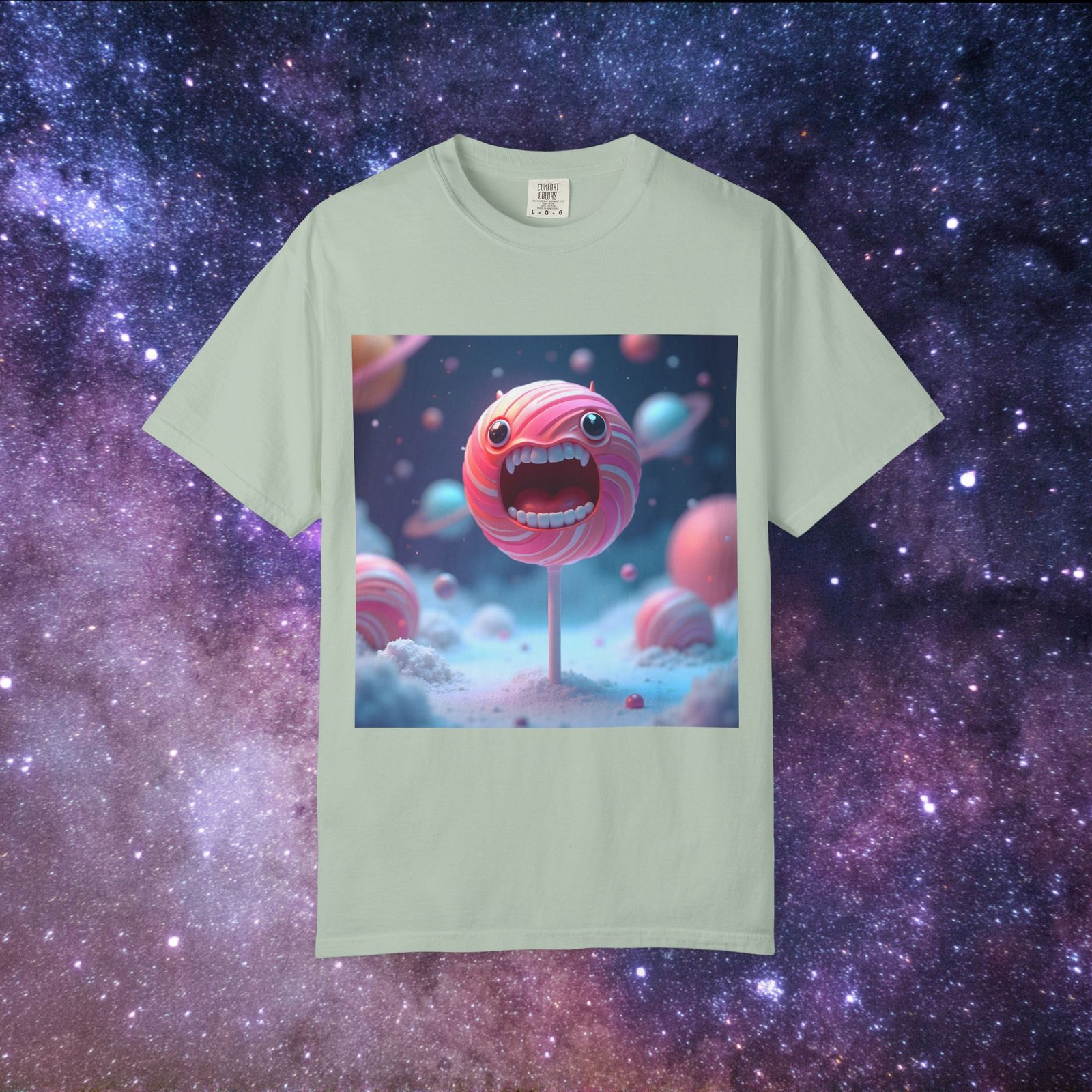 T-shirt "Cosmic Baby Lollipop" - Image 13