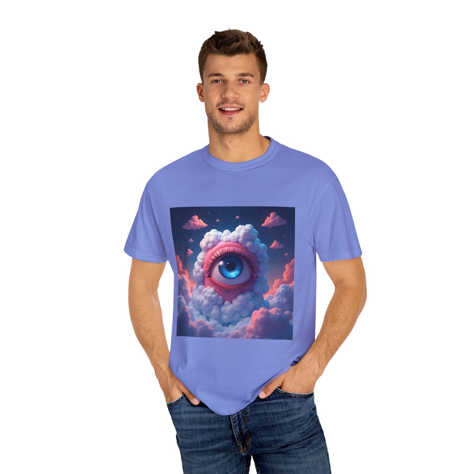 T-shirt "Dreaming Earth on Pink Clouds" - Image 28