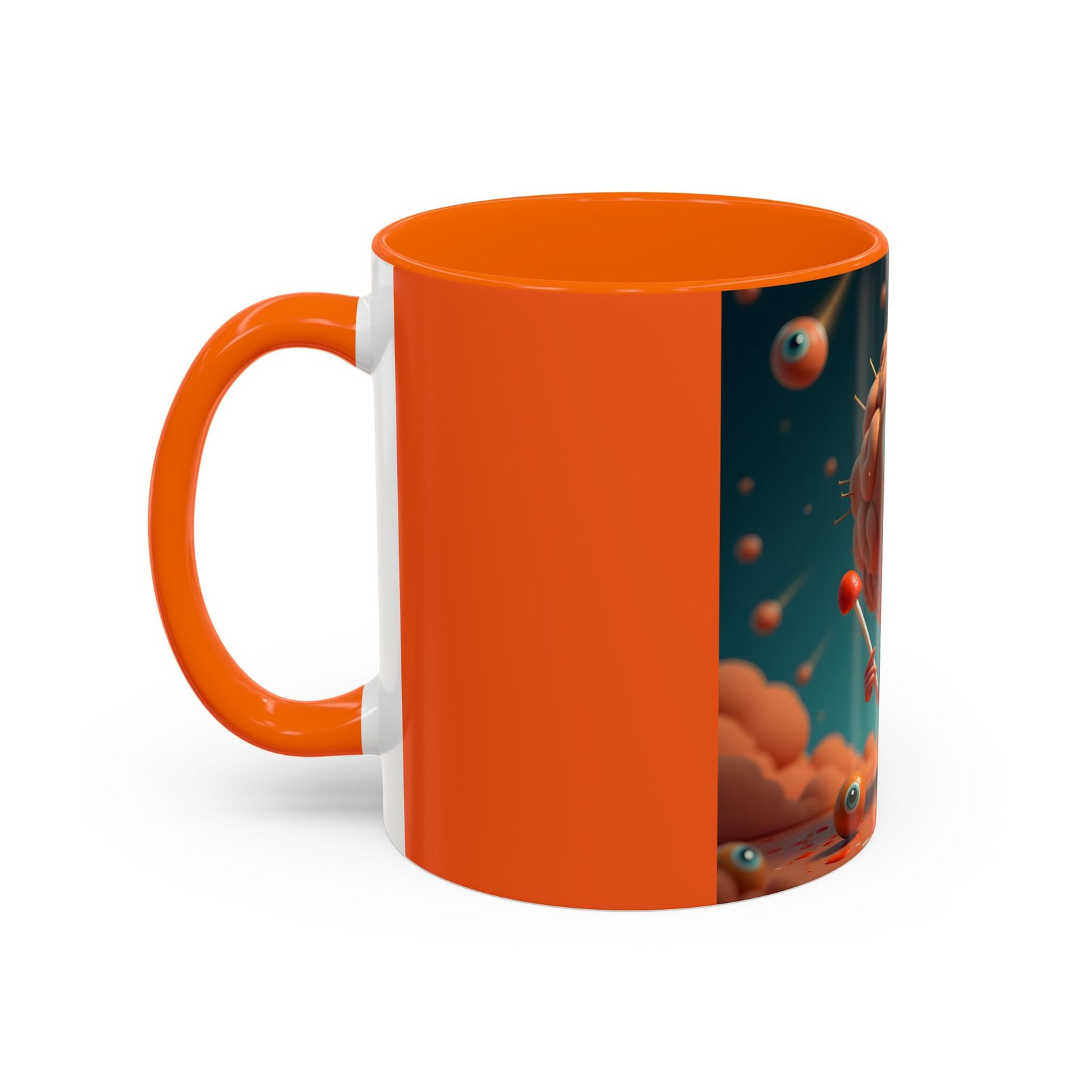 Mug "Surreal Brain Creature" - Image 3