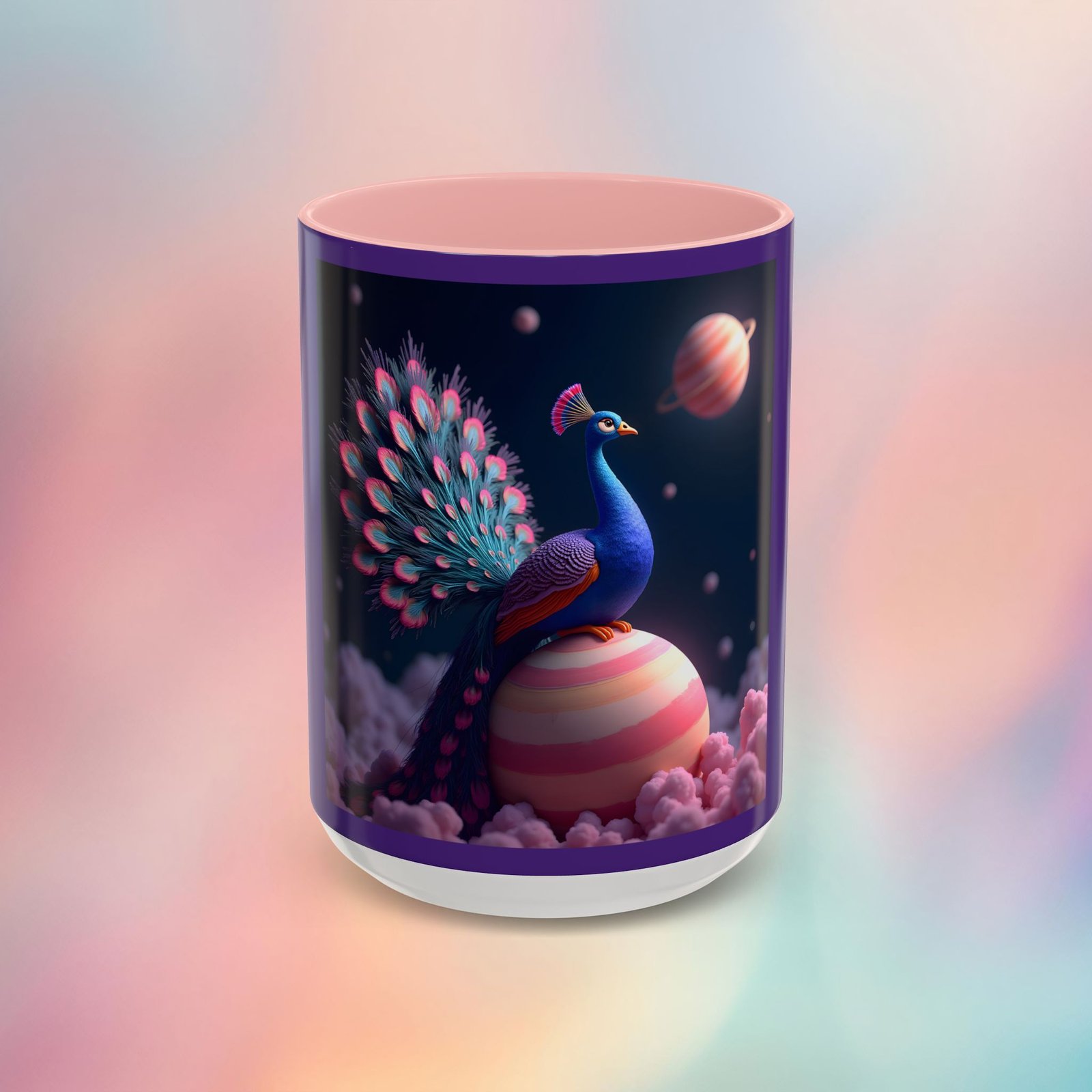 Mug "Peacock on Saturn" - Image 25