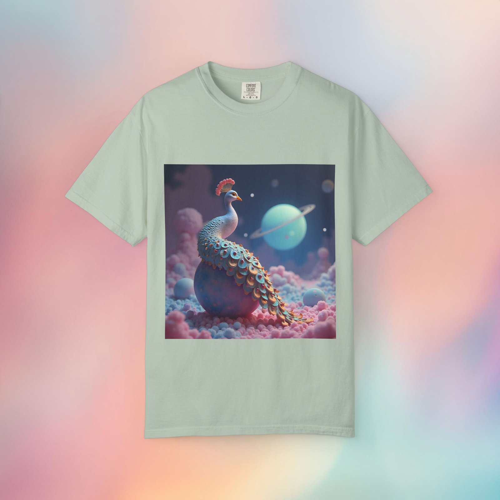 T-shirt "Celestial Peacock" - Image 13