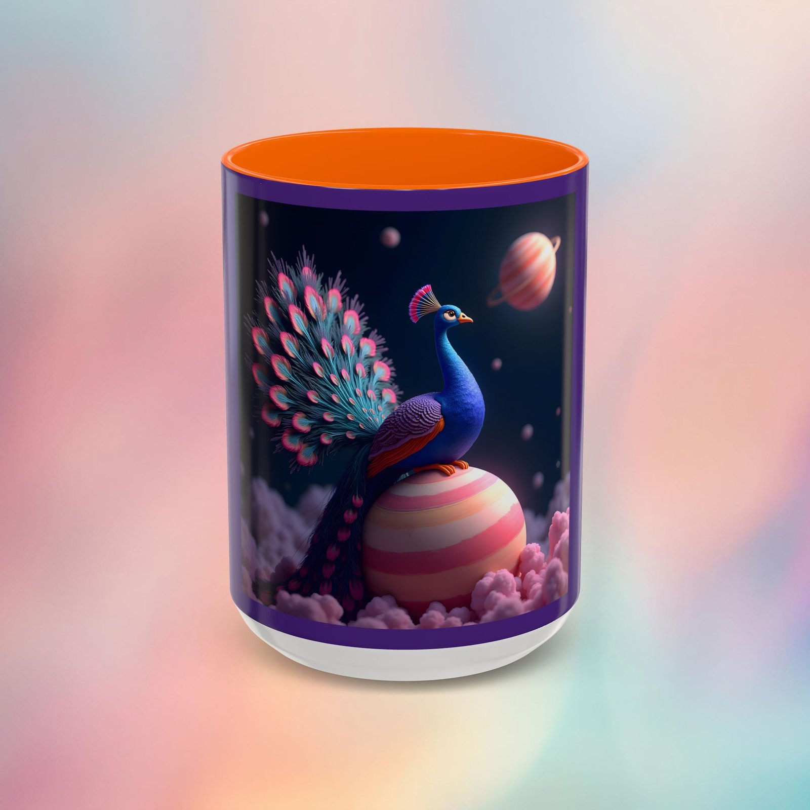 Mug "Peacock on Saturn" - Image 45