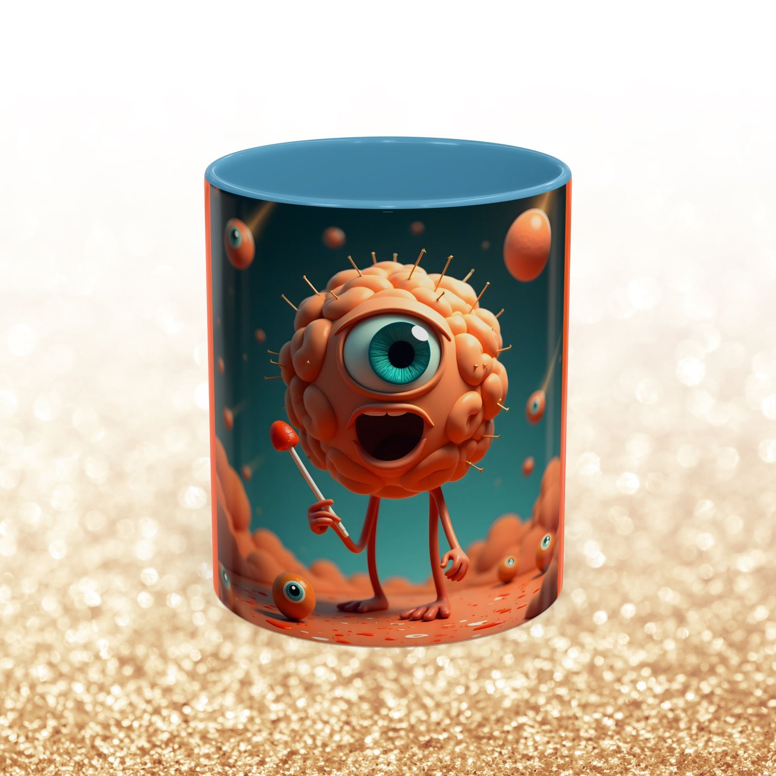 Mug "Surreal Brain Creature" - Image 29