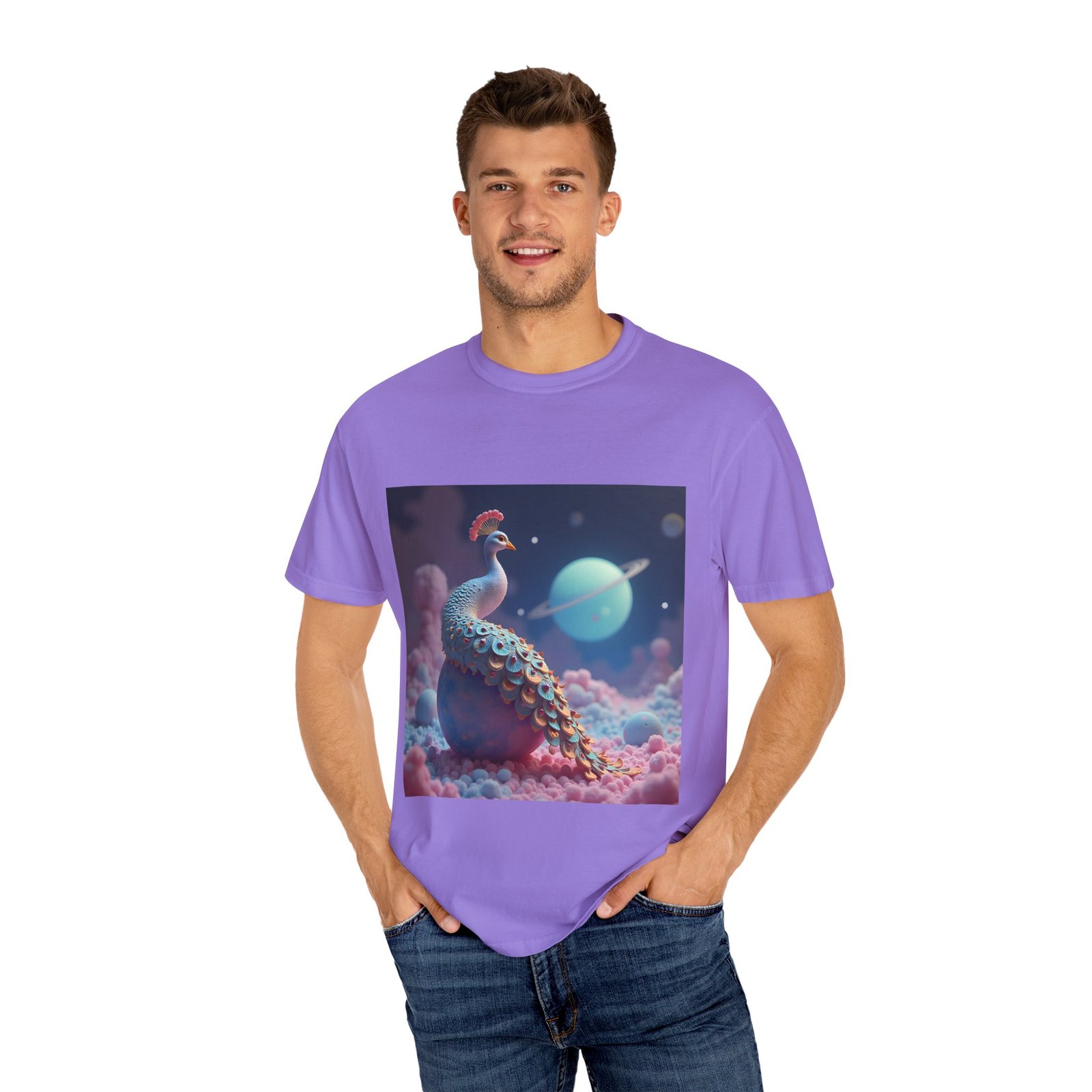 T-shirt "Celestial Peacock" - Image 40