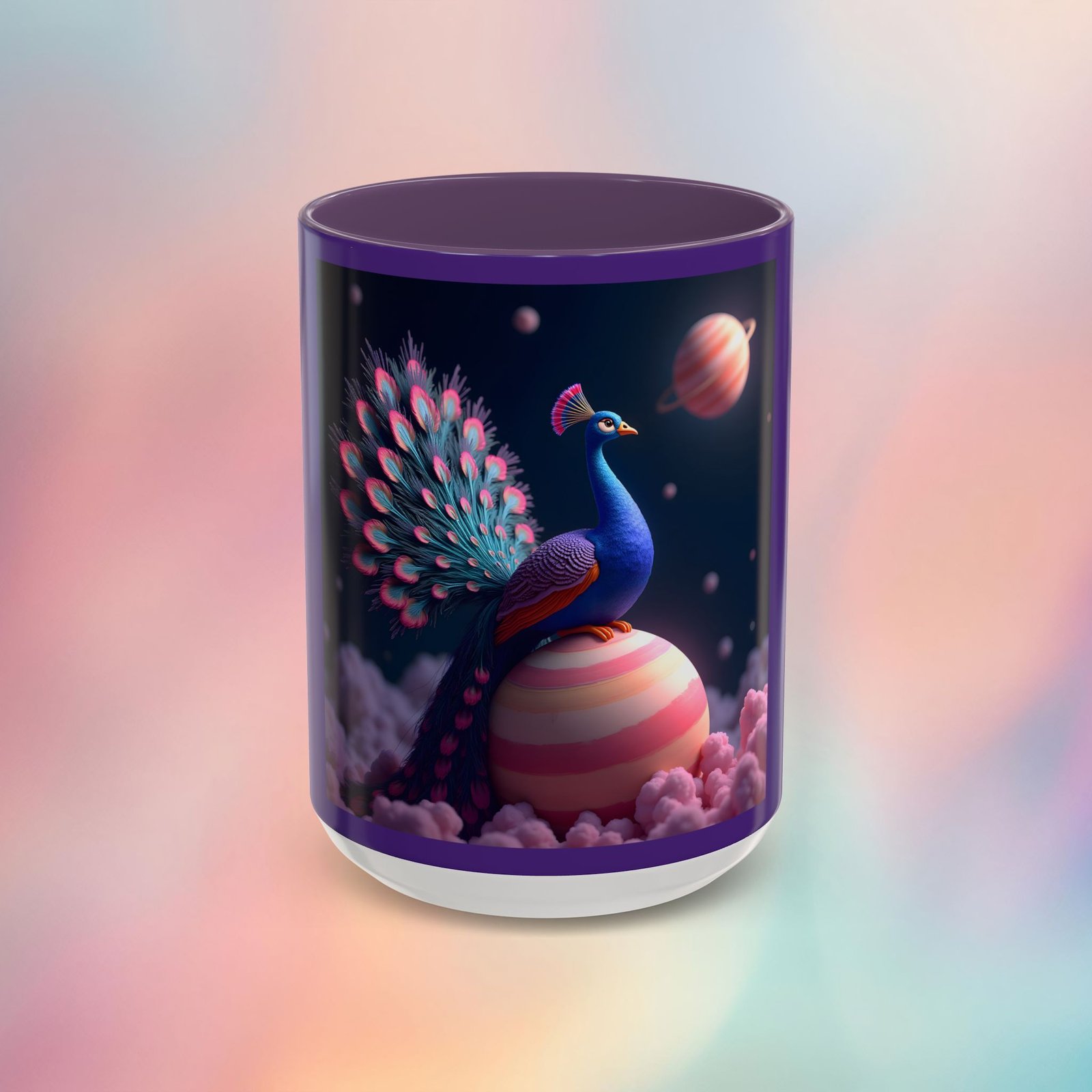 Mug "Peacock on Saturn" - Image 49