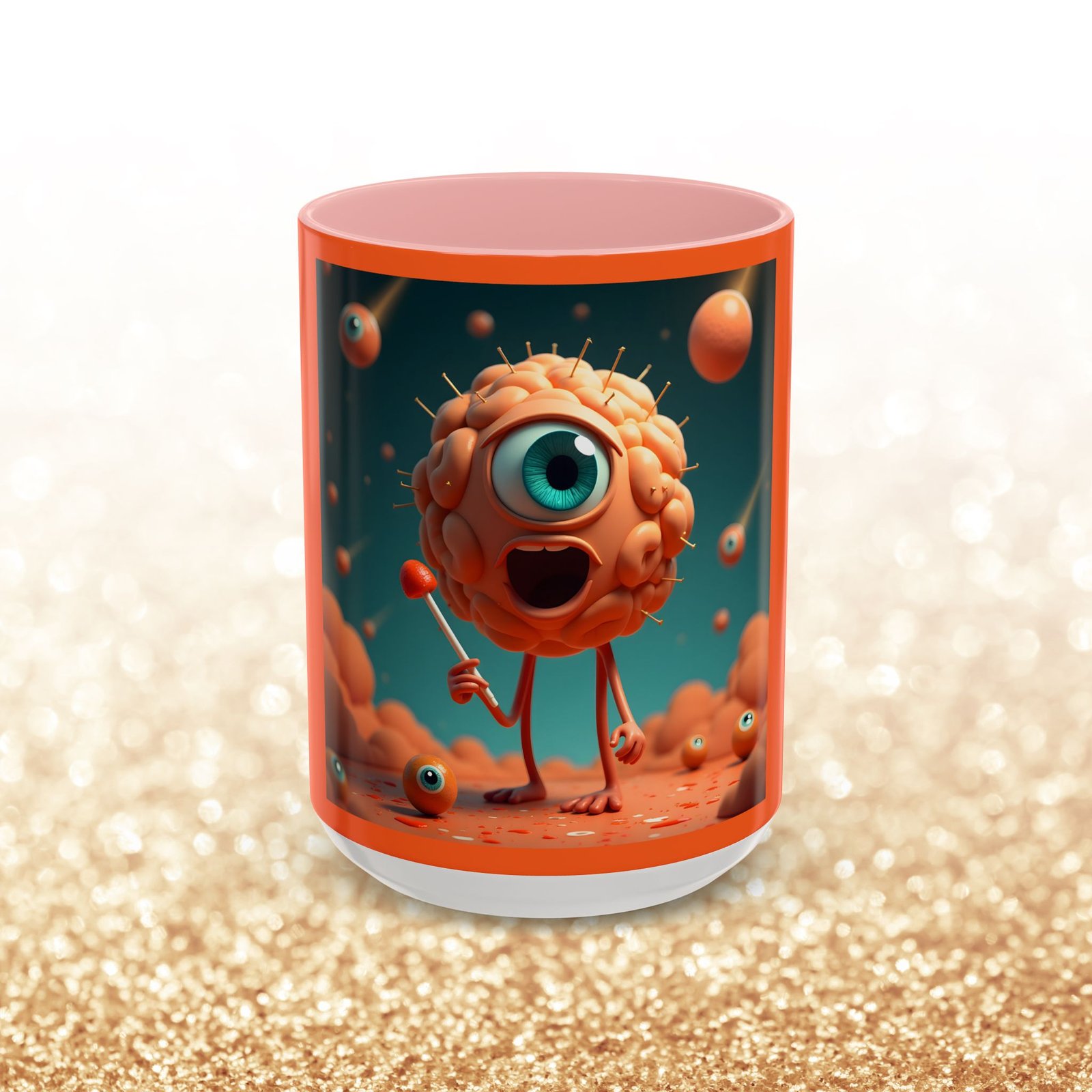 Mug "Surreal Brain Creature" - Image 25