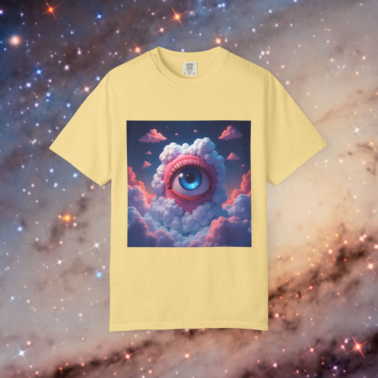 T-shirt "Dreaming Earth on Pink Clouds" - Image 9